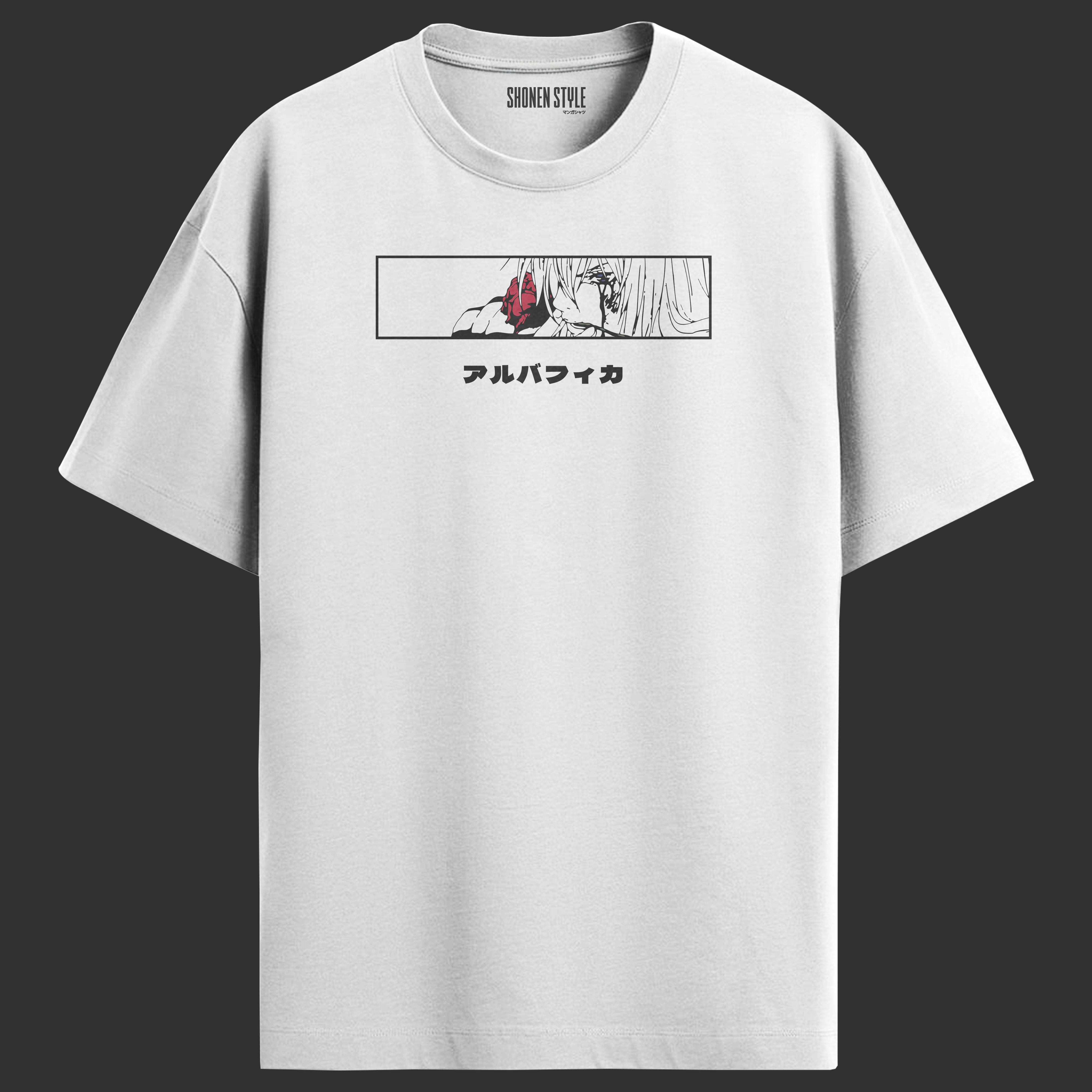Camiseta Oversized Saint Seiya: The Lost Canvas – Albafica de Peixes