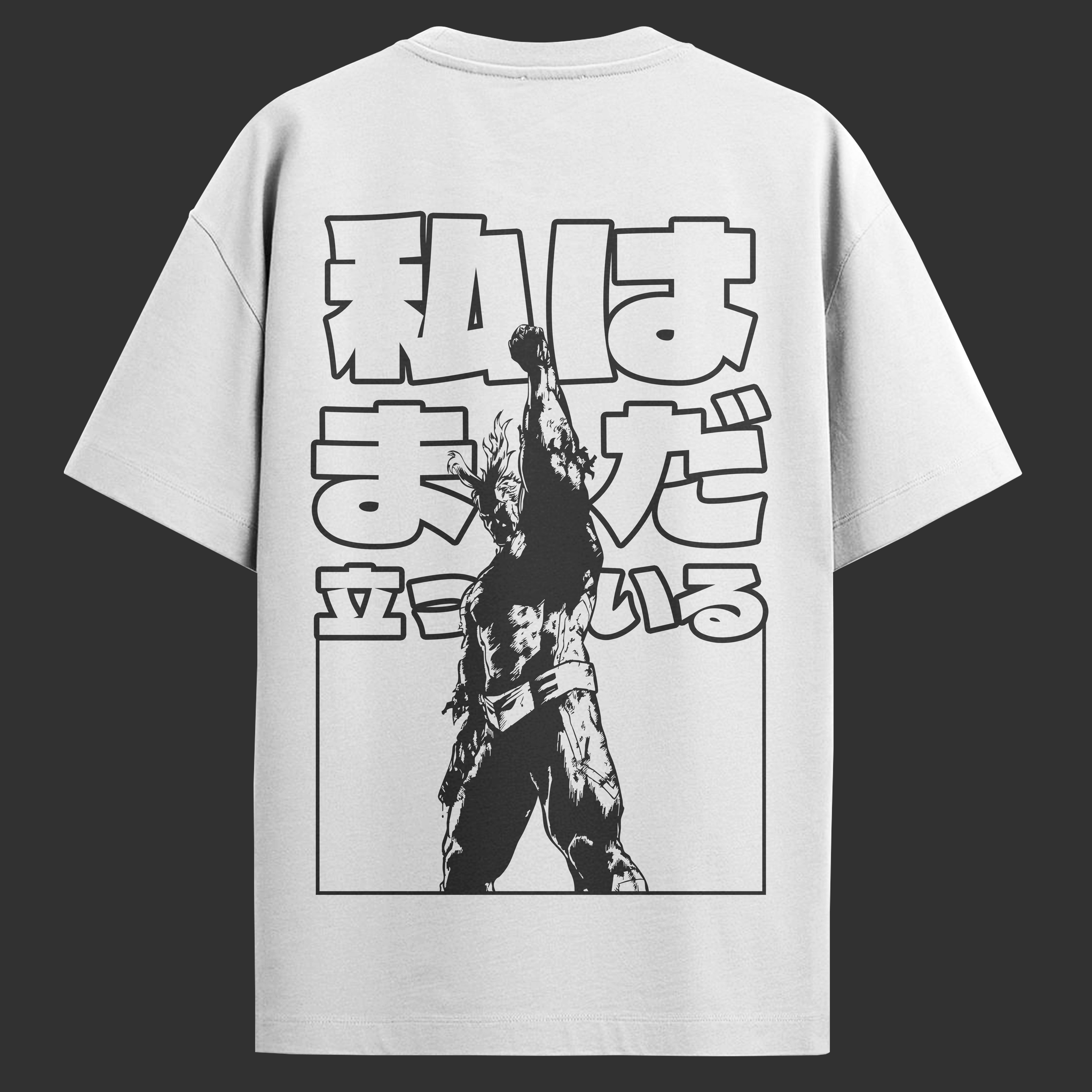 Camiseta My Hero Academia Oversized – All Might