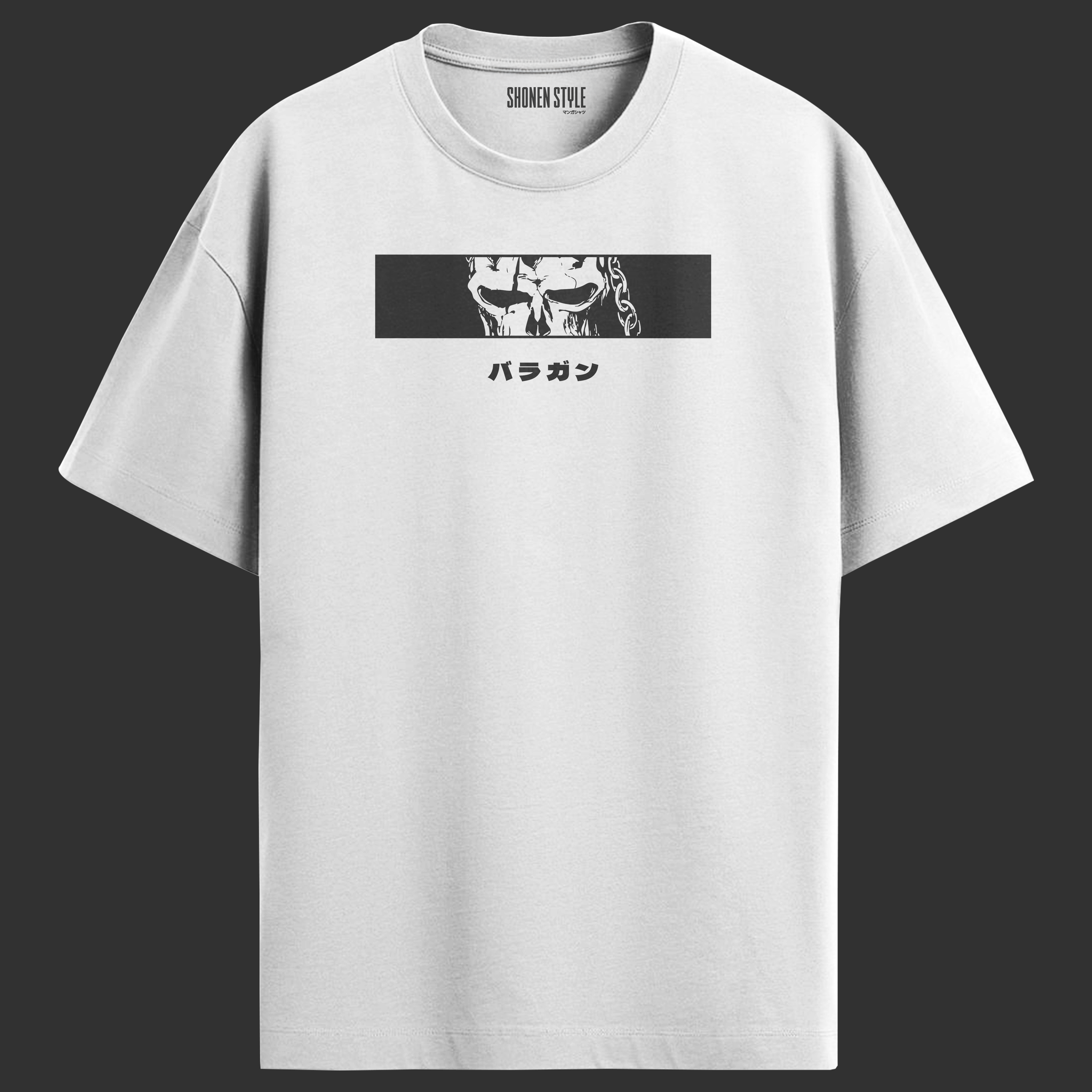 Camiseta Oversized Bleach – Barragan
