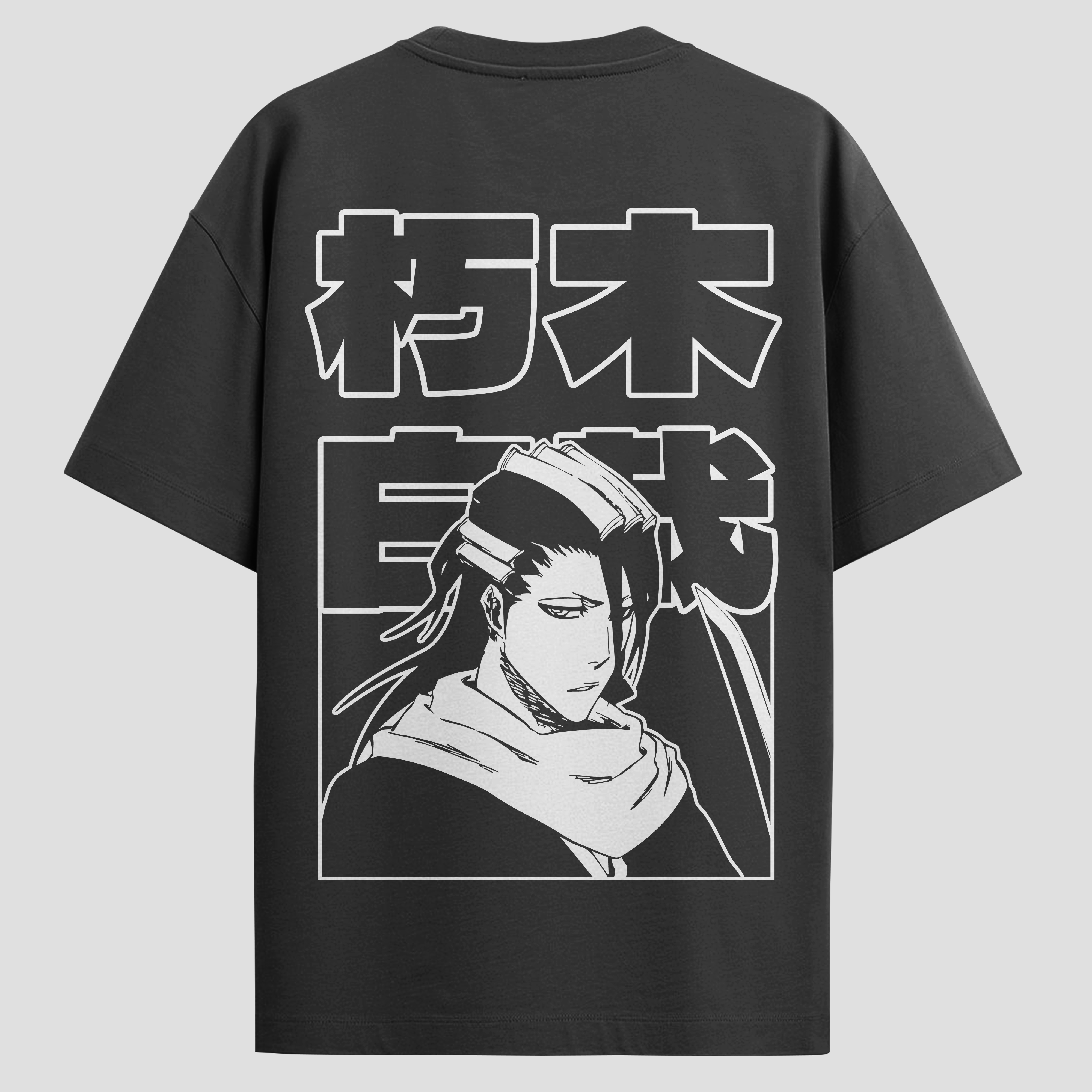 Camiseta Bleach Oversized – Byakuya Kuchiki