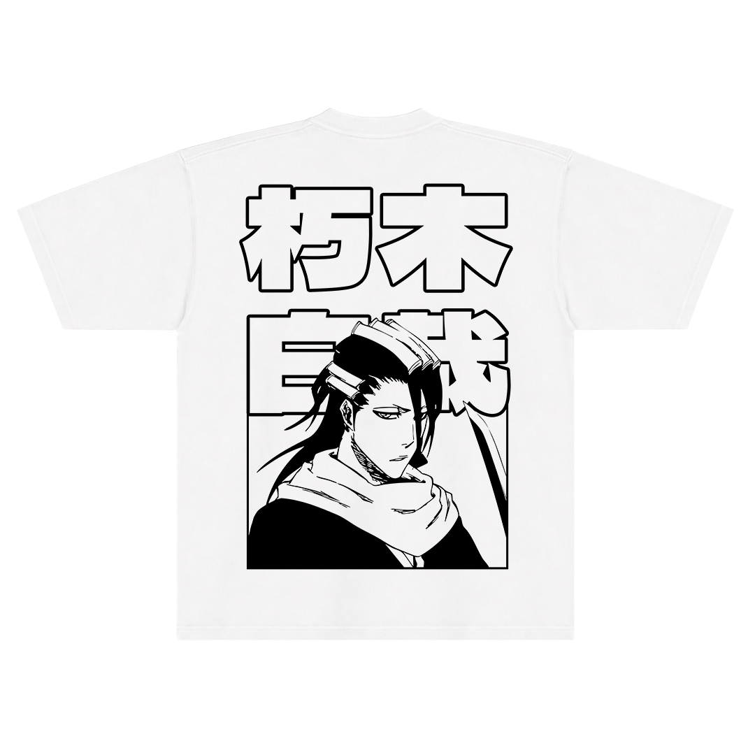 Camiseta Oversized Bleach – Byakuya Kuchiki