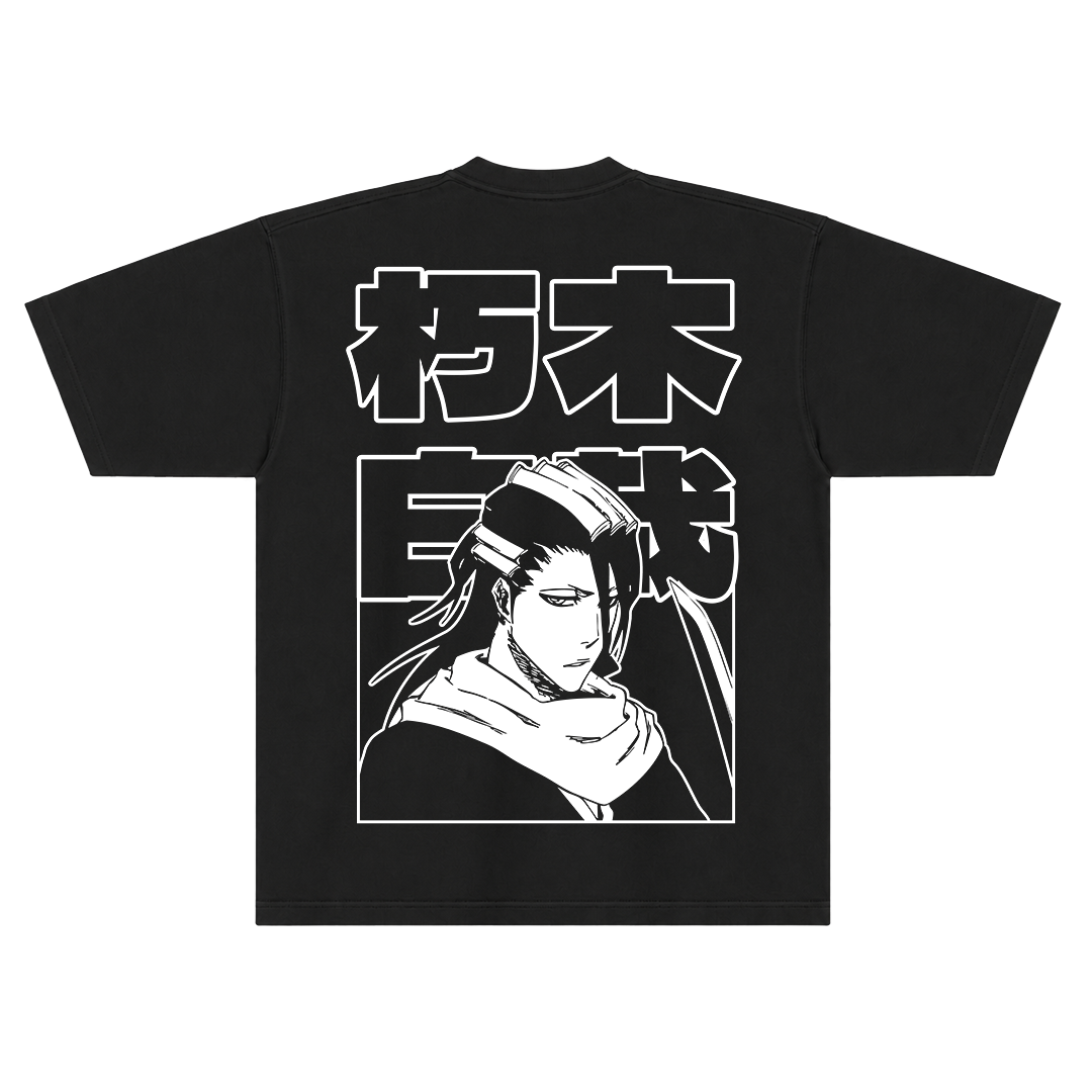Camiseta Oversized Bleach – Byakuya Kuchiki