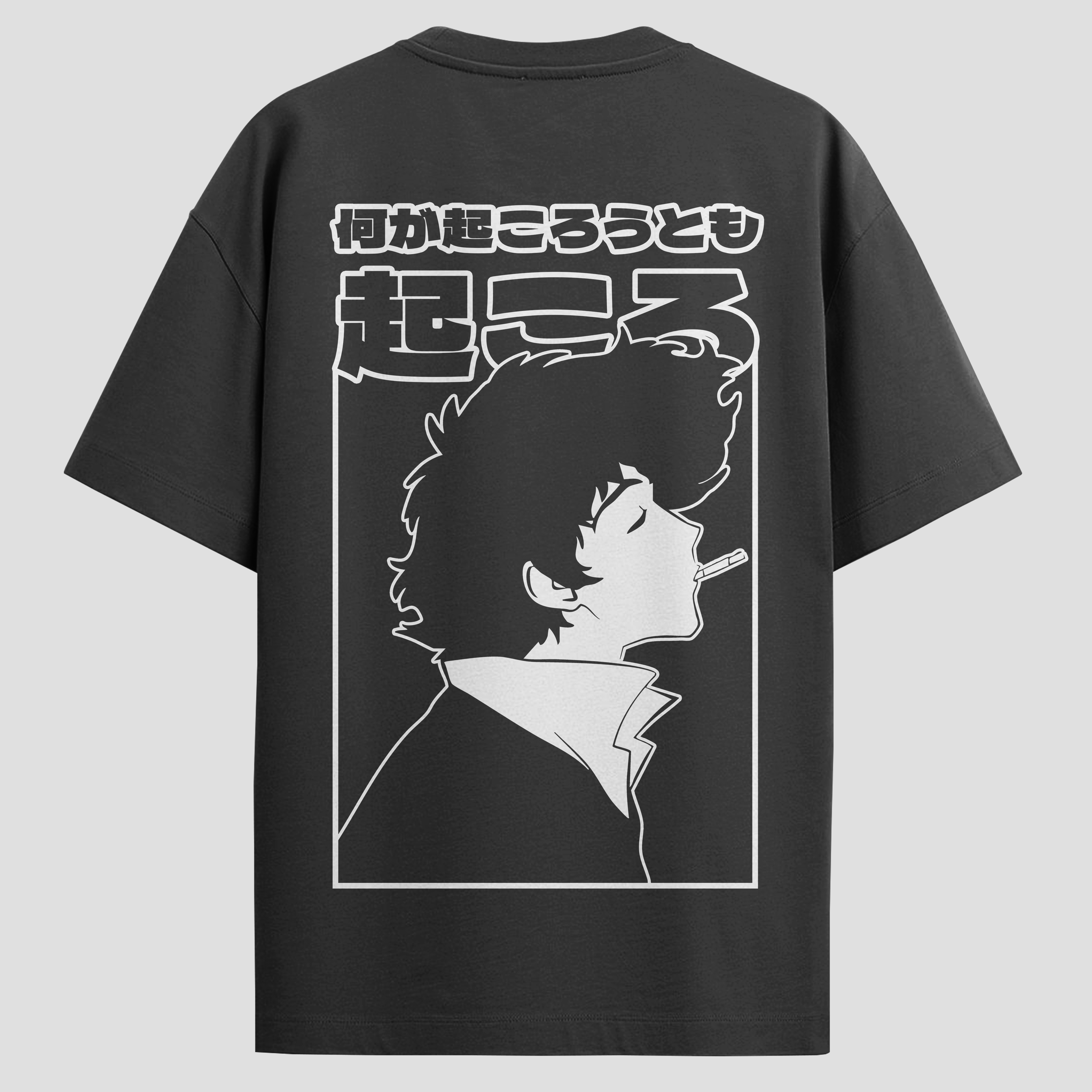 Camiseta Cowboy Bebop Oversized – Spike Spiegel