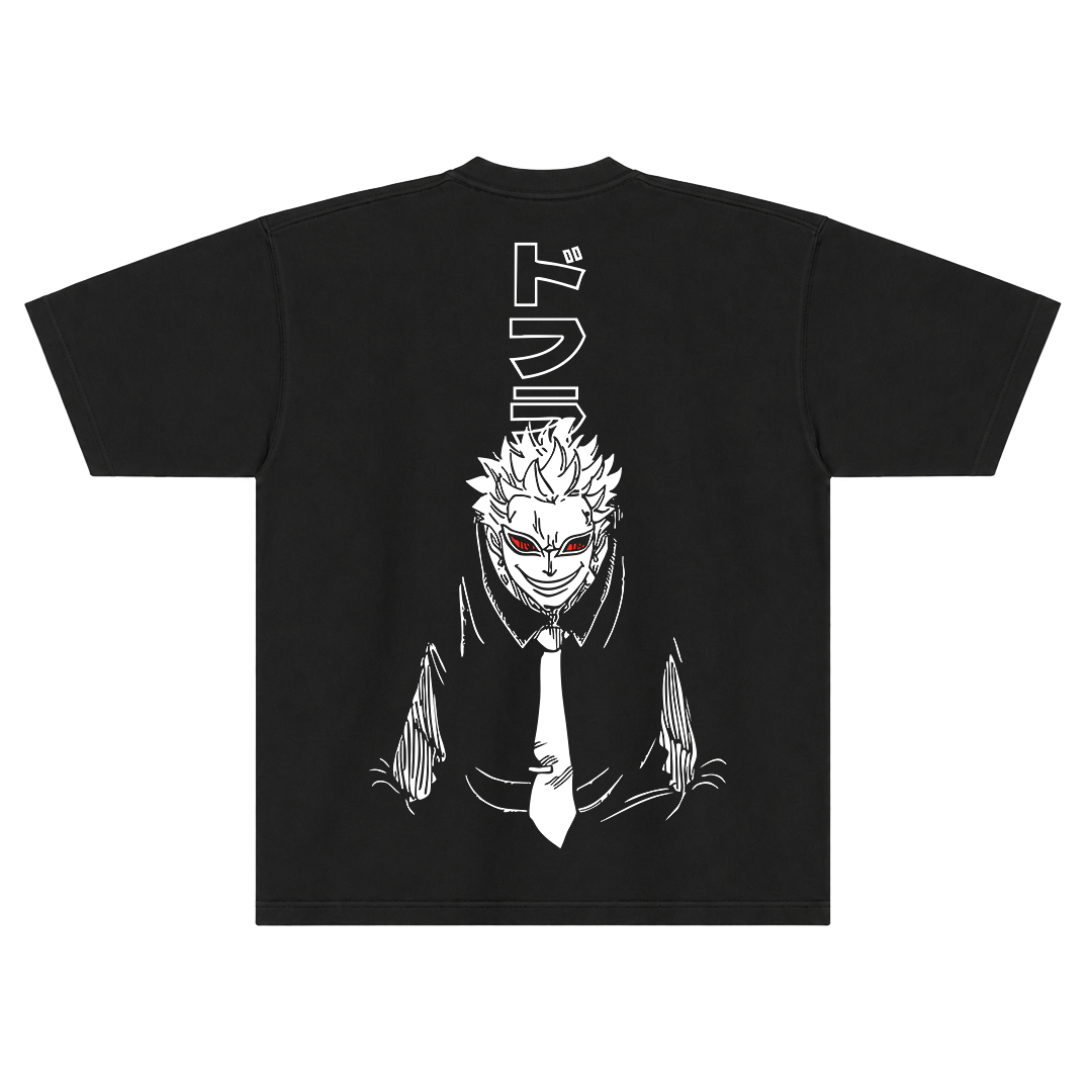 Camiseta Oversized One Piece - Doflamingo - Preta