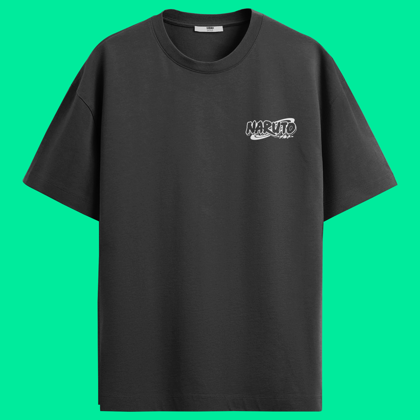 Camiseta Básica Naruto - Rock Lee - Preta