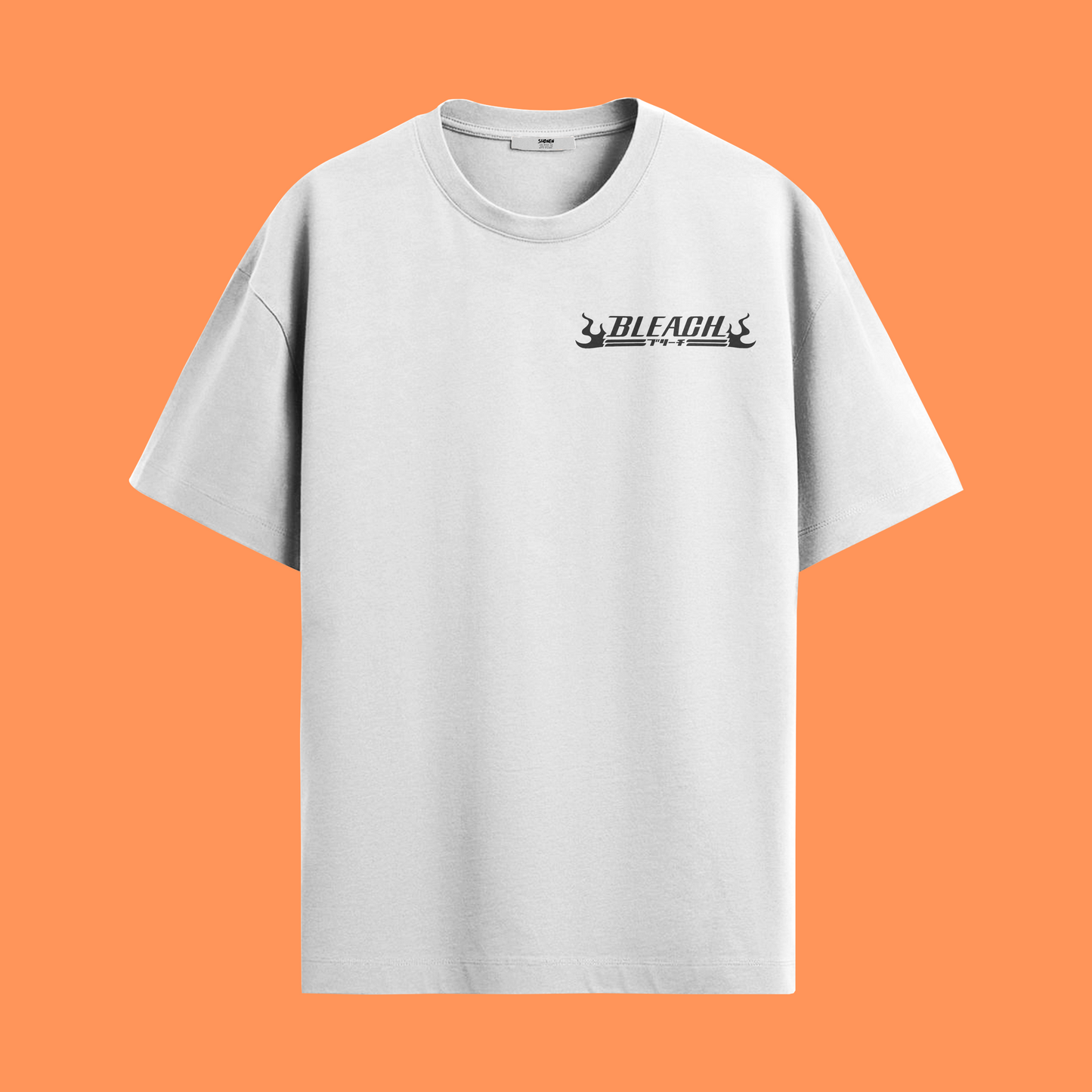 Camiseta Básica Bleach - Ichigo Kurosaki - Branca