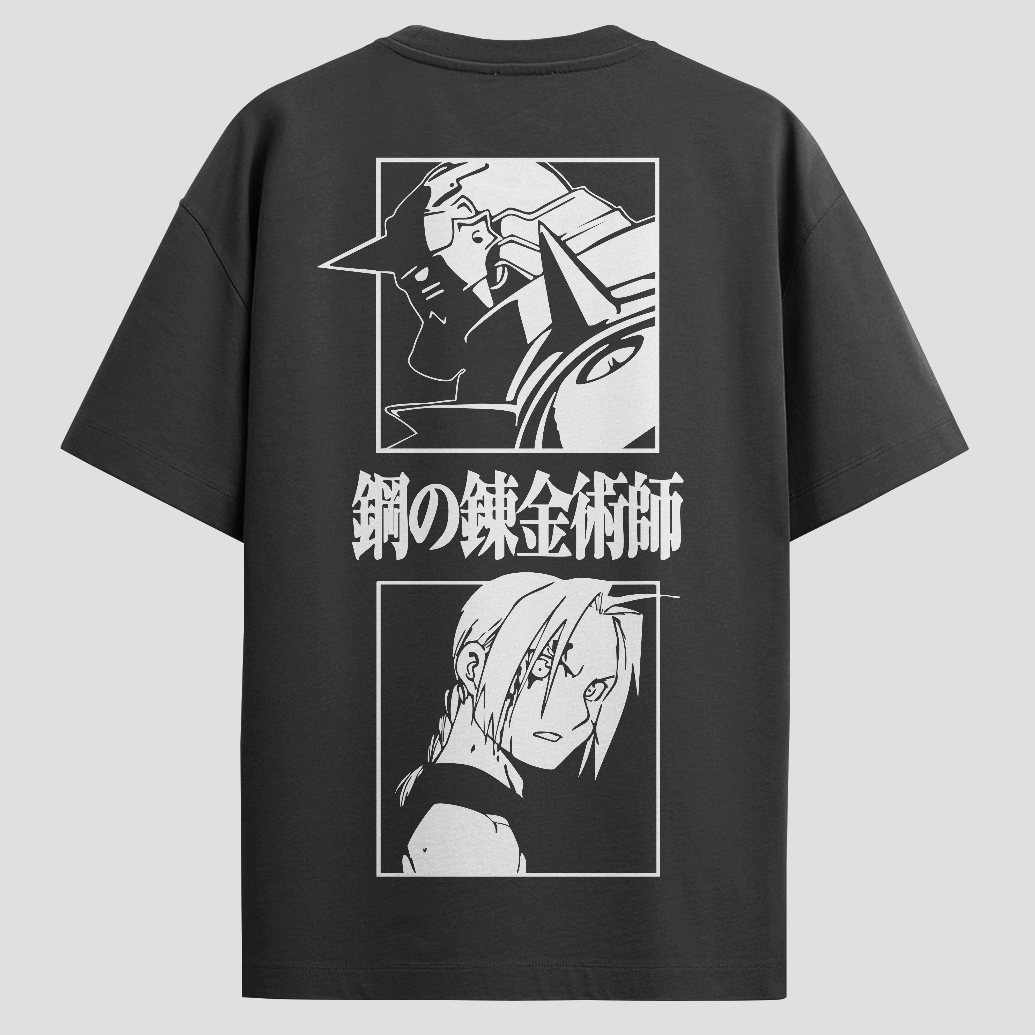Camiseta Fullmetal Alchemist Oversized – Edward E Alphonse Elric