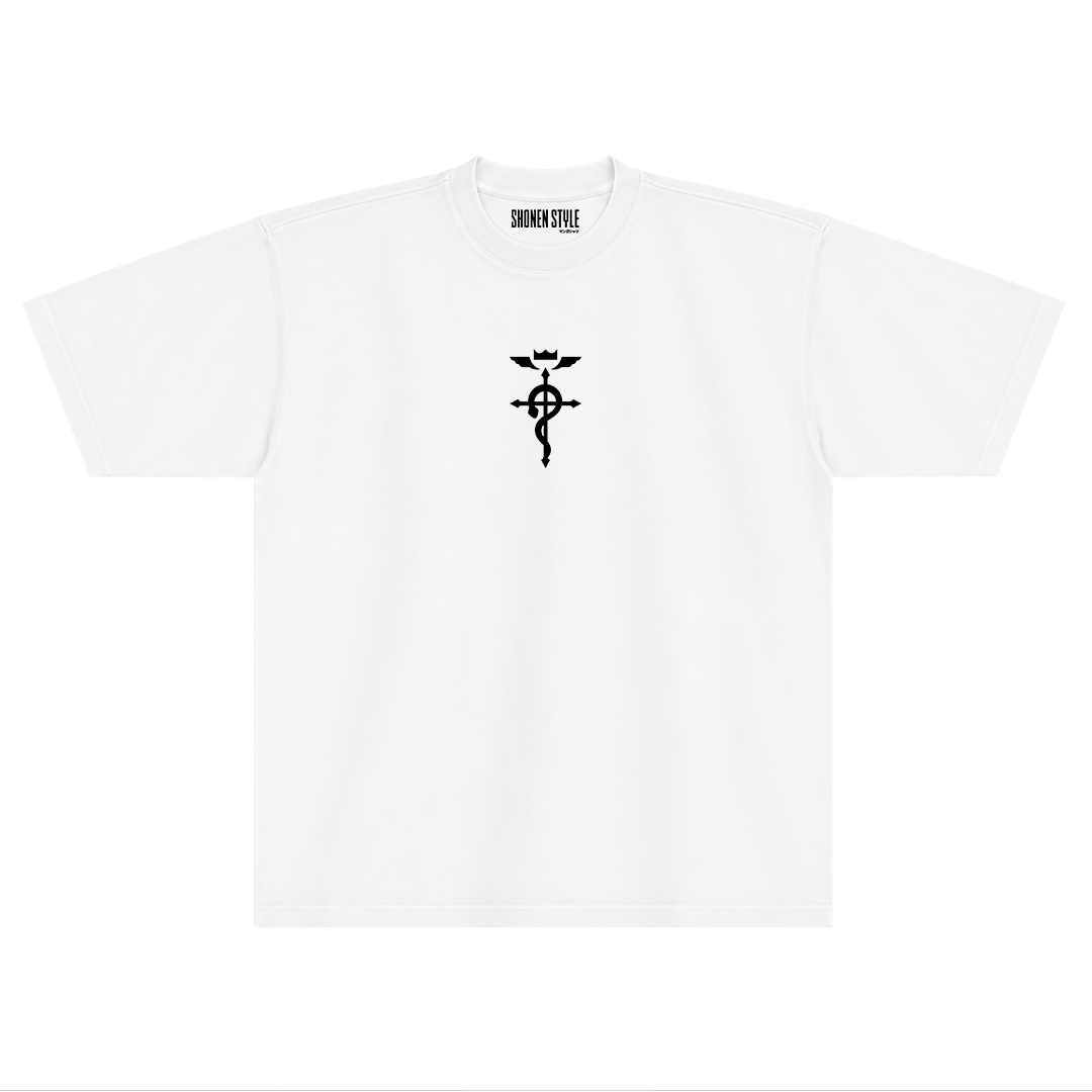 Camiseta Oversized Fullmetal Alchemist – Edward E Alphonse Elric