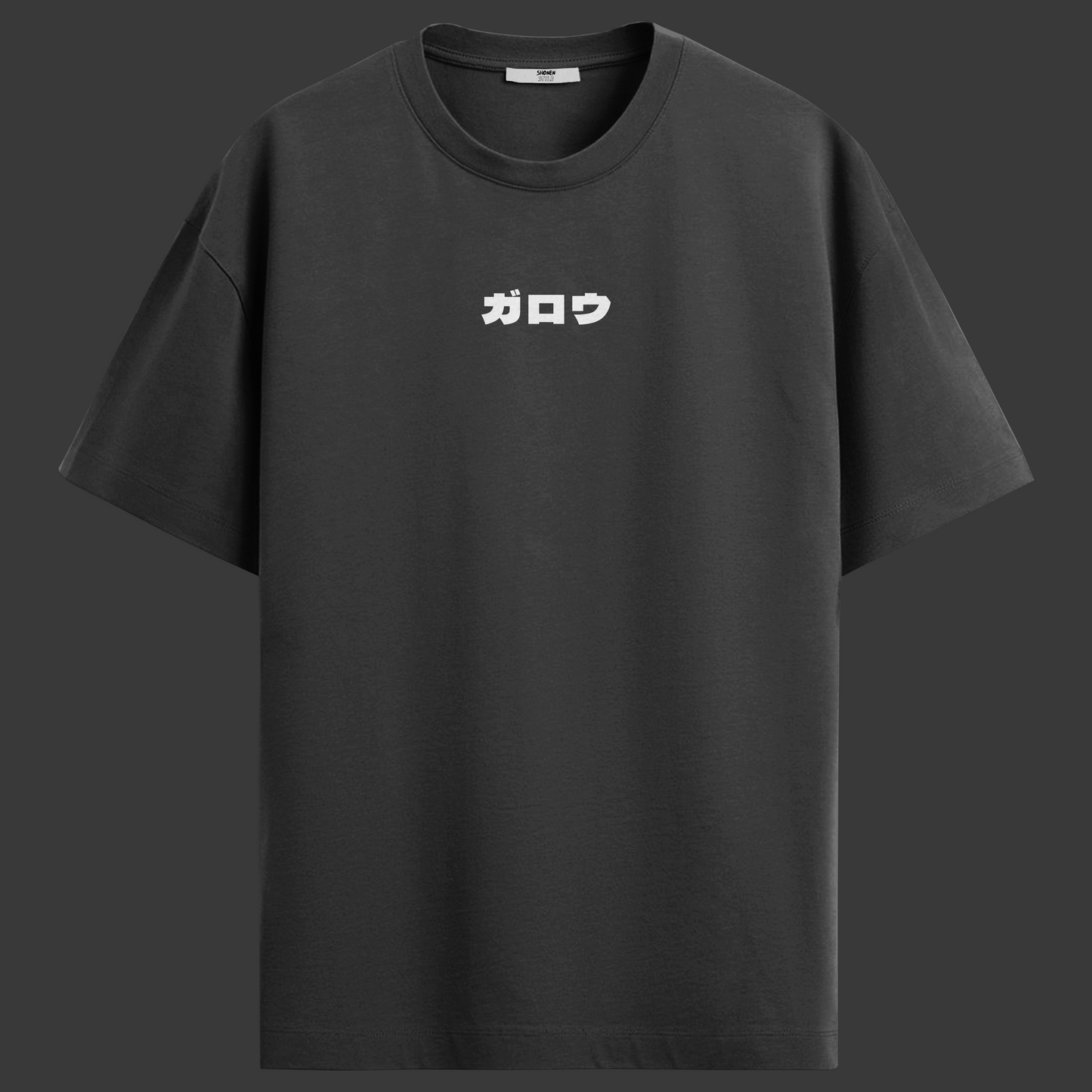 Camisa Noir Oversized One Punch Man - Garou