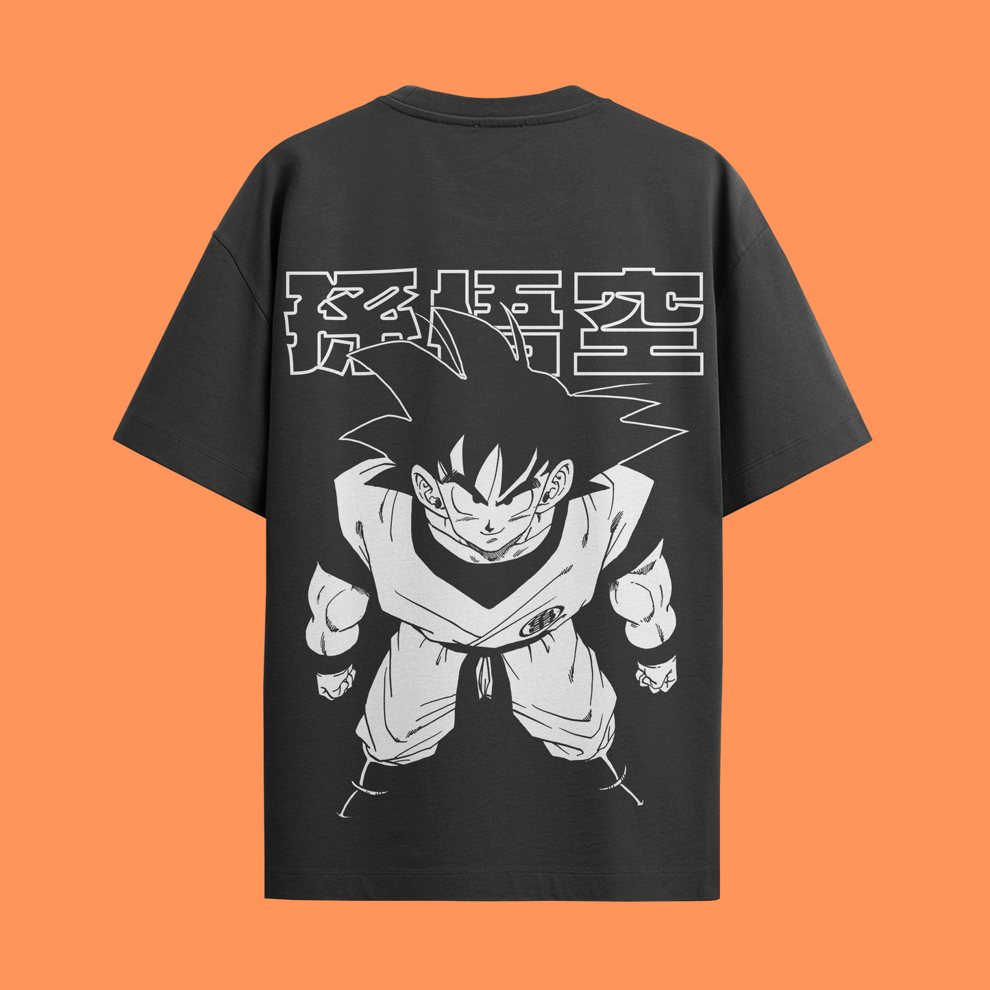 Camiseta Básica Dragon Ball - Son Goku - Preta