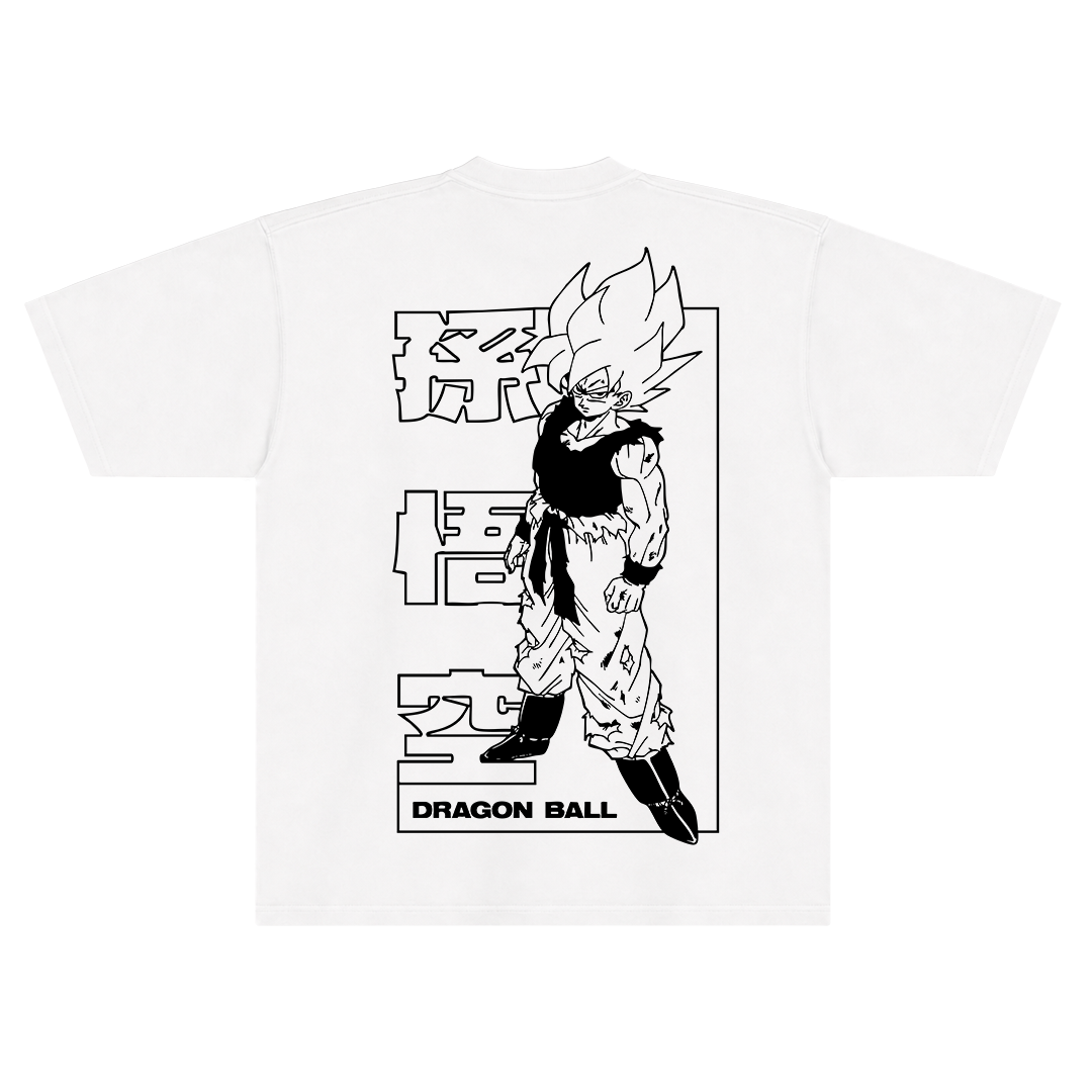 Camiseta Oversized Dragon Ball – Goku SSJ