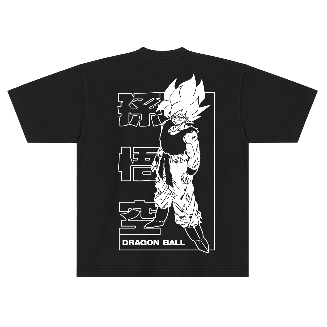 Camiseta Oversized Dragon Ball – Goku SSJ