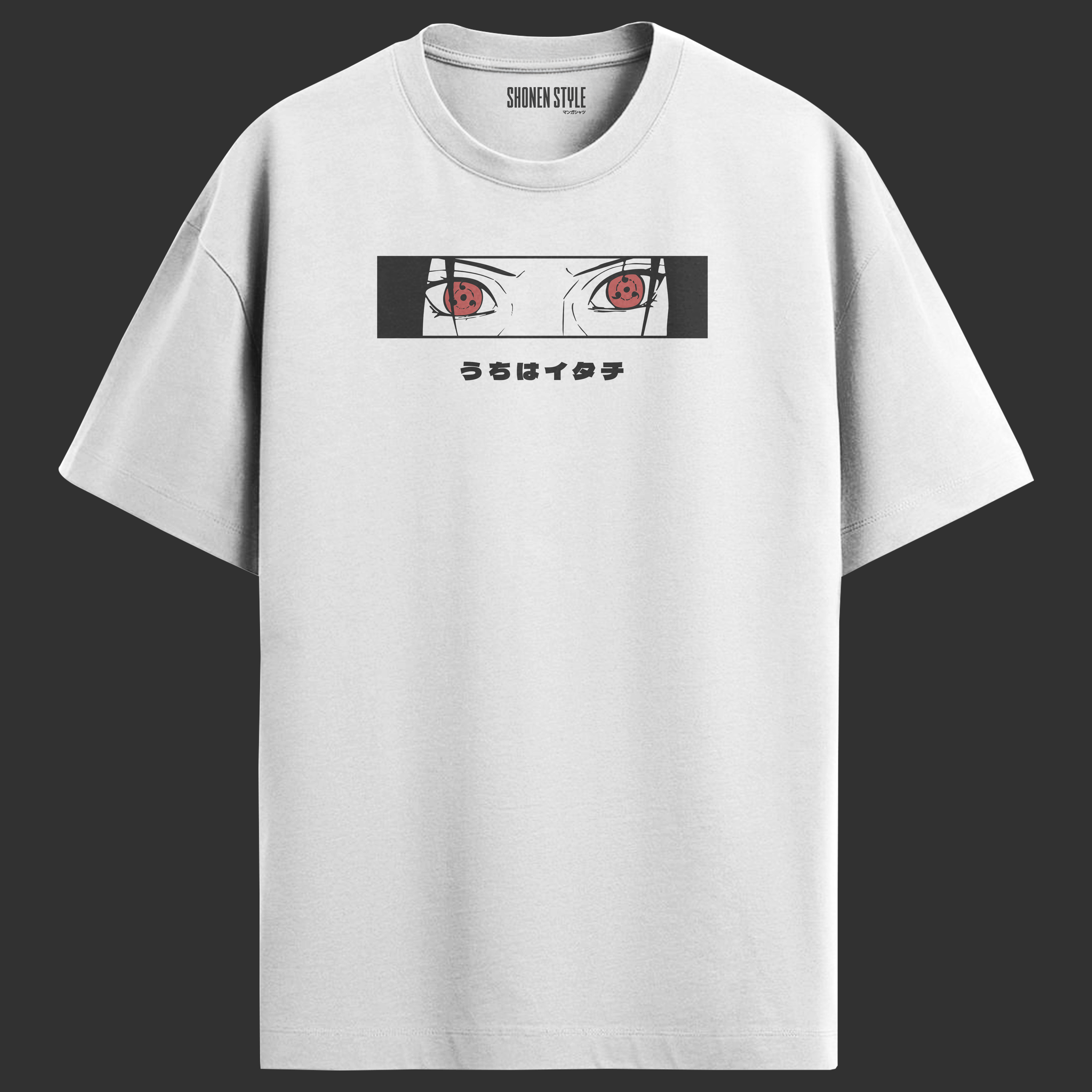 Camiseta Oversized Naruto – Itachi Uchiha