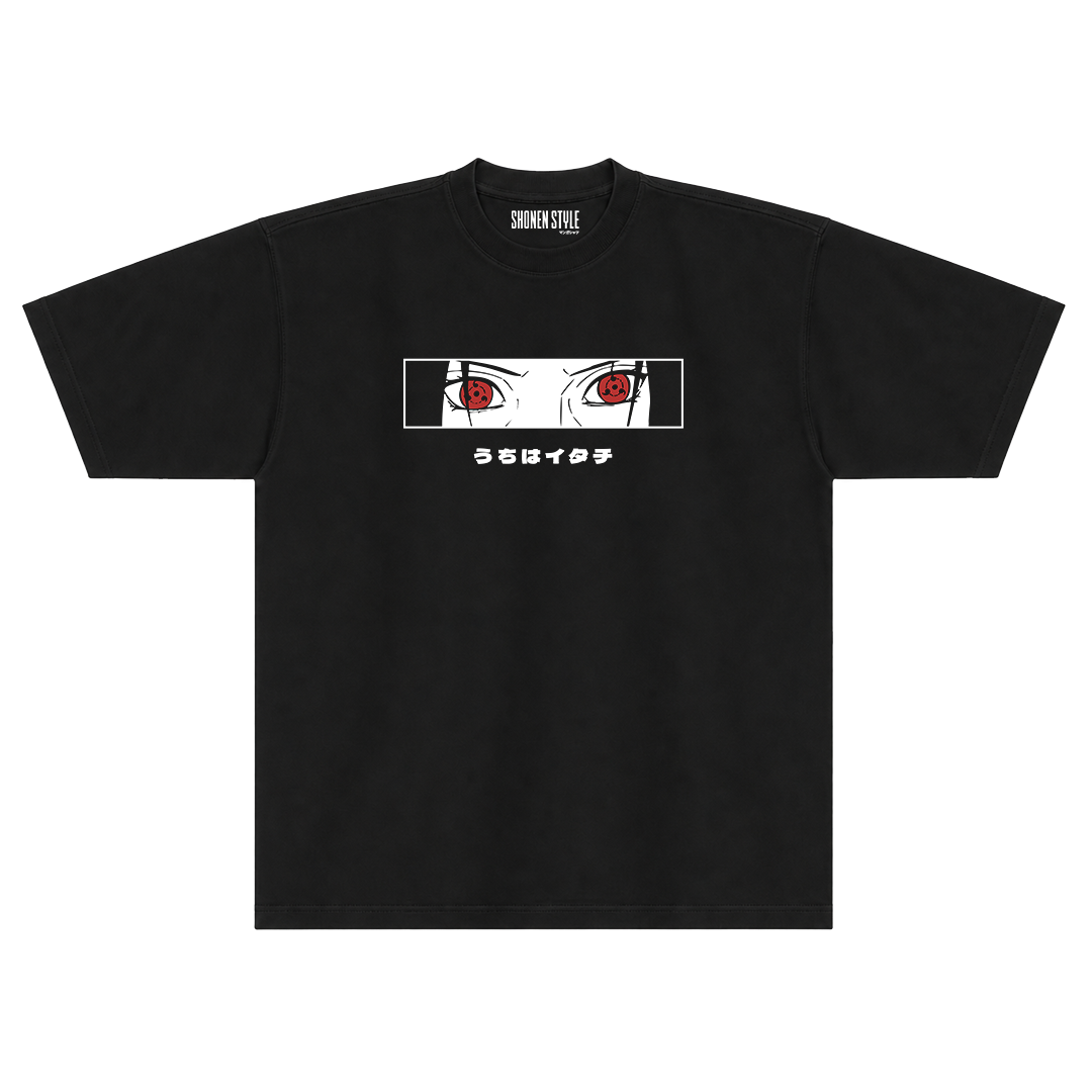Camiseta Oversized Naruto – Sharingan