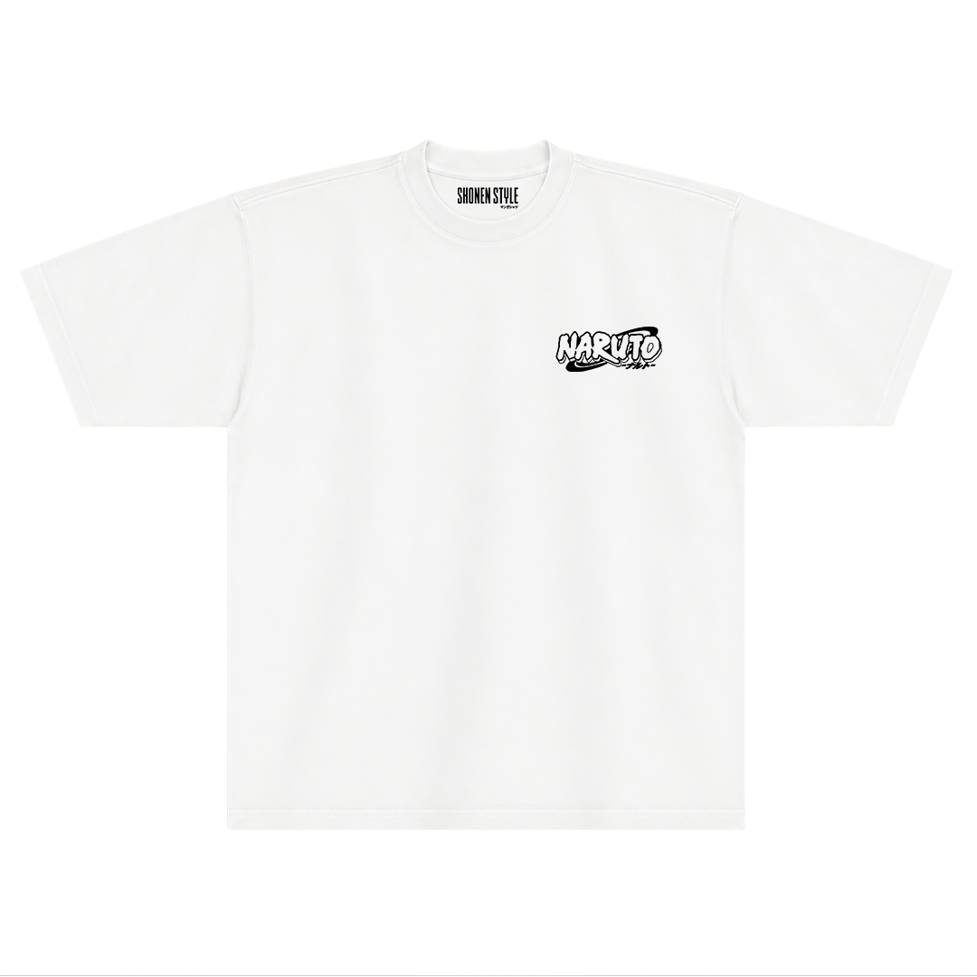 Camiseta Oversized Naruto - Naruto Uzumaki - Branca