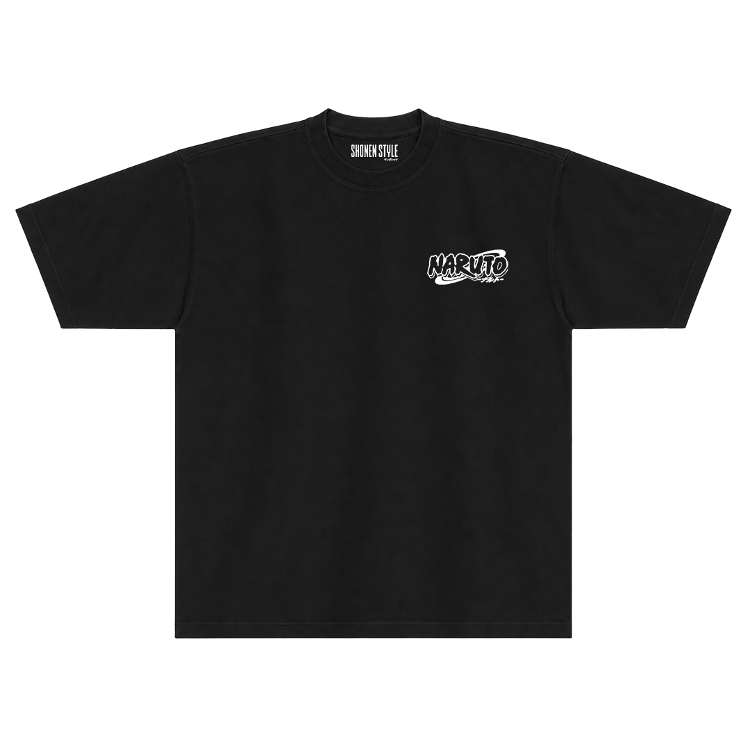 Camiseta Oversized Naruto - Pain - Preta