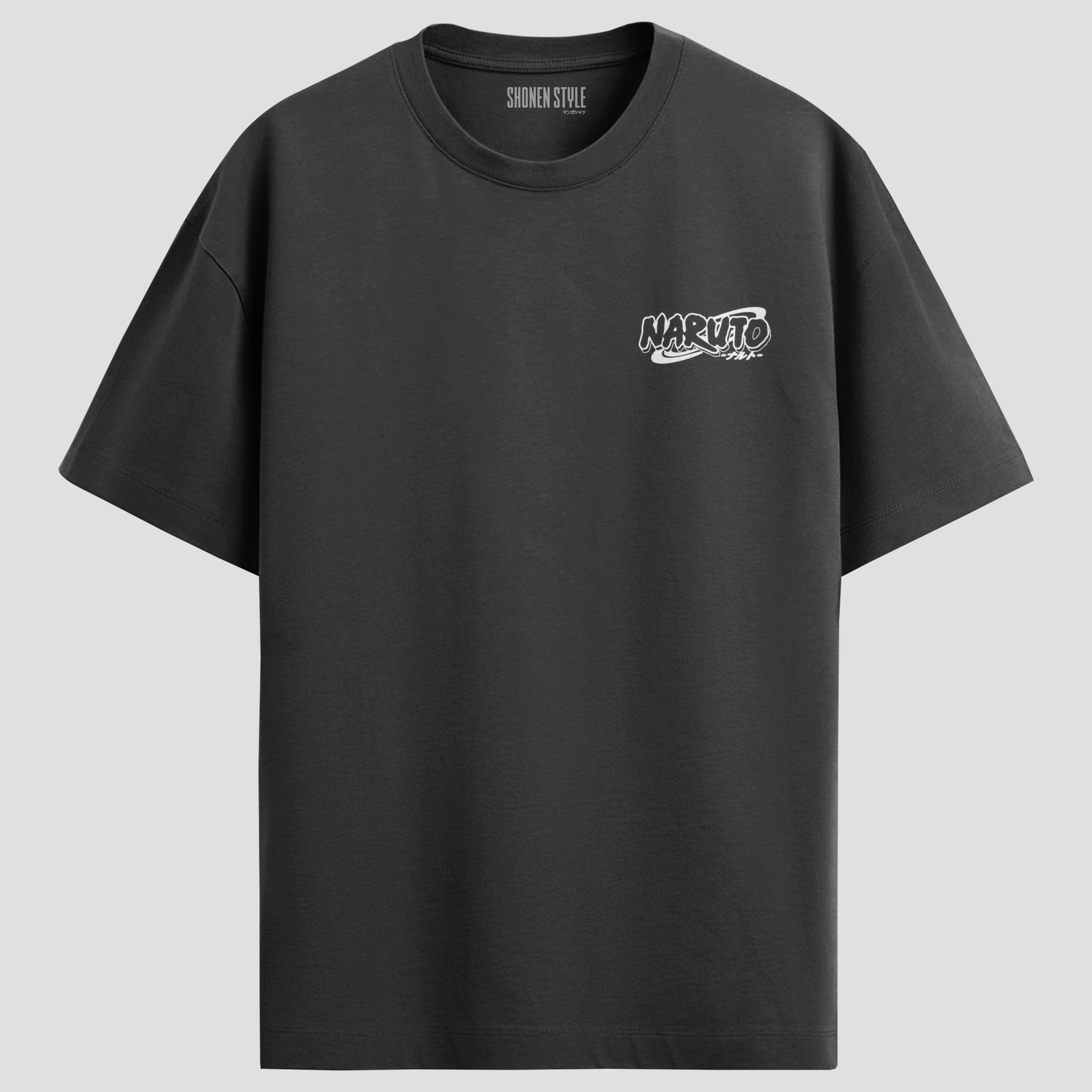 Camiseta Preta Naruto Oversized - Pain