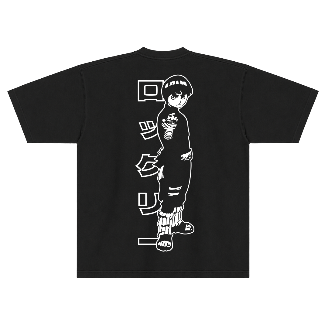 Camiseta Oversized Naruto - Rock Lee