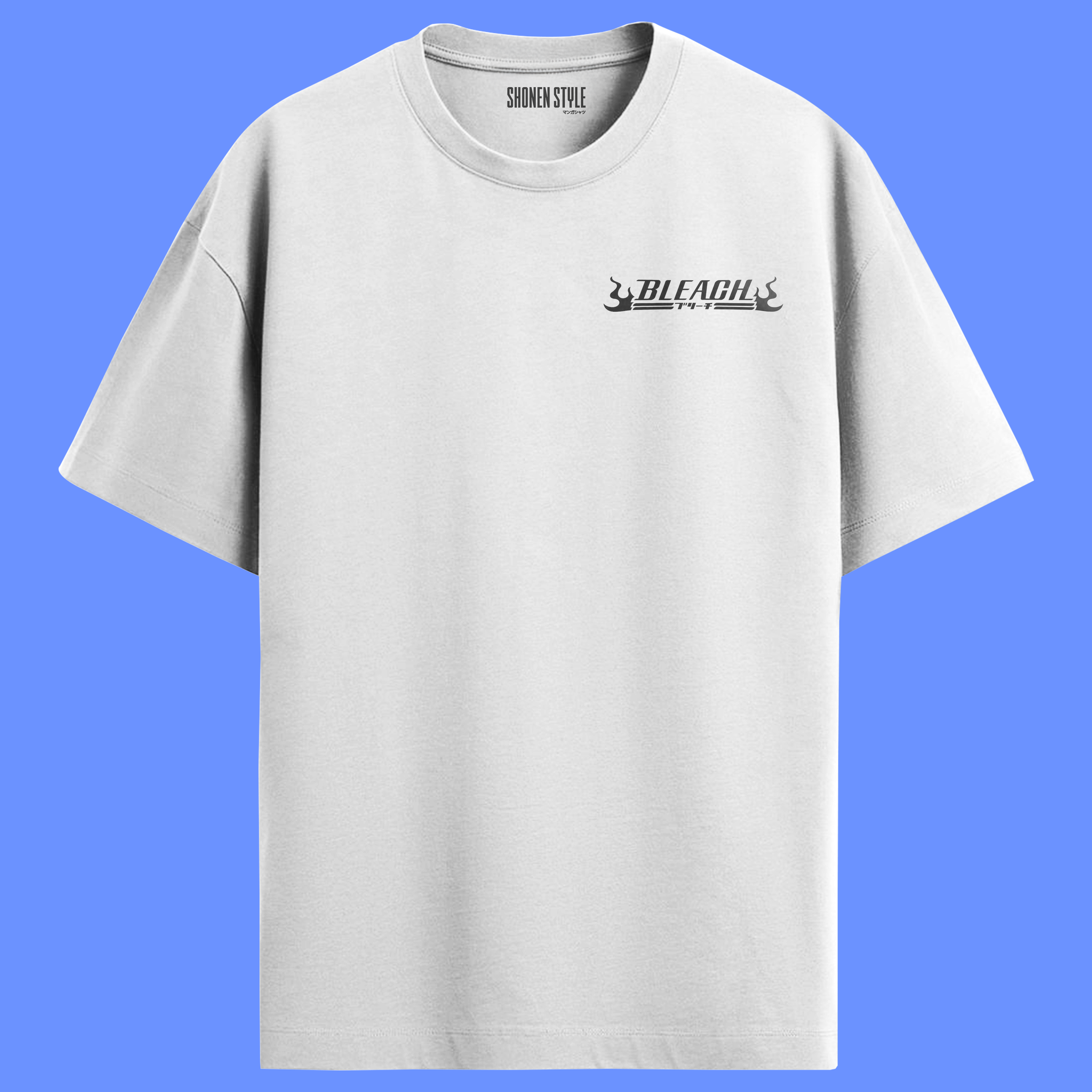 Camiseta Branca Bleach Oversized - Rukia Kuchiki
