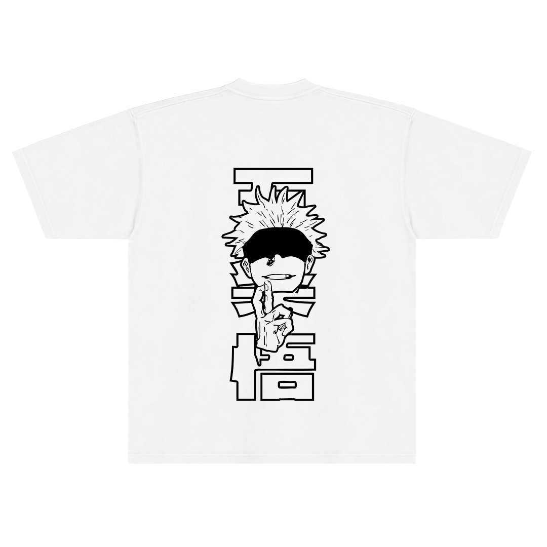 Camiseta Oversized Jujutsu Kaisen – Satoru Gojo
