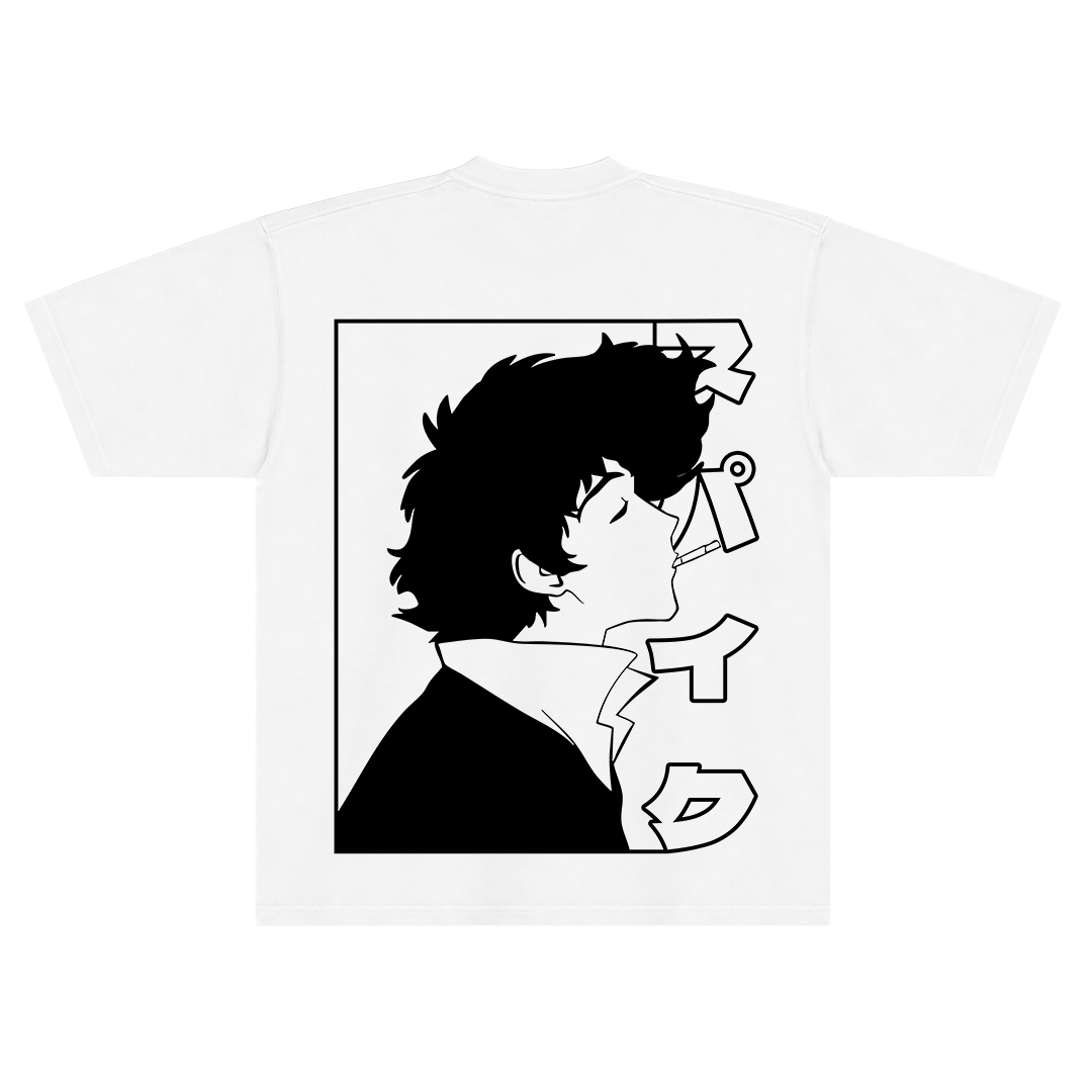 Camiseta Oversized Cowboy Bebop – Spike Spiegel