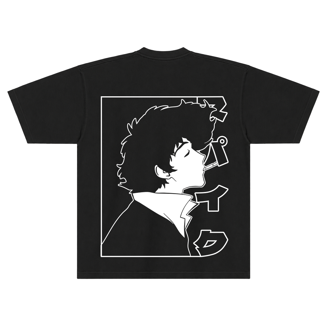 Camiseta Oversized Cowboy Bebop – Spike Spiegel