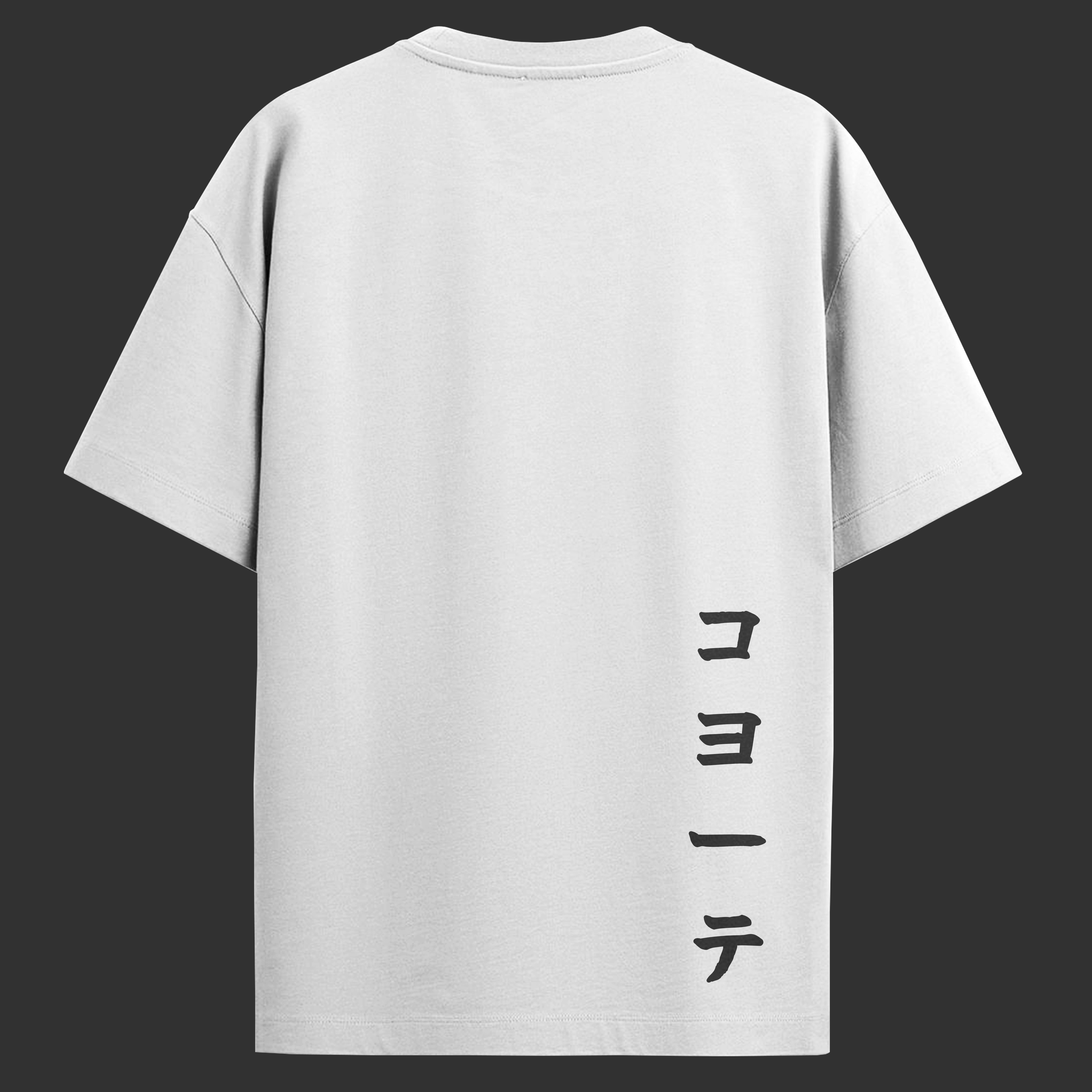 Camiseta Oversized Bleach – Coyote Stark