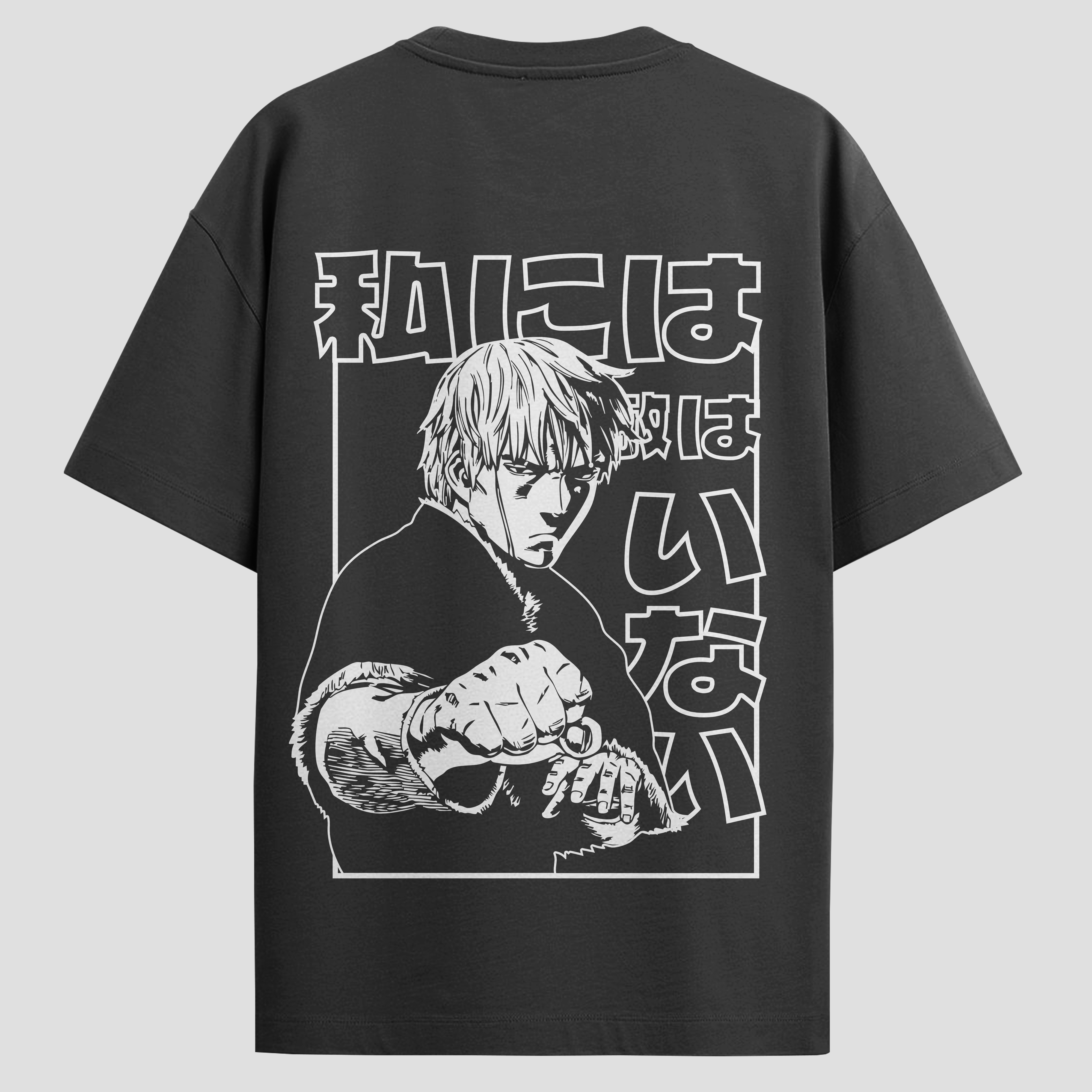 Camiseta Vinland Saga Oversized – Thorfinn