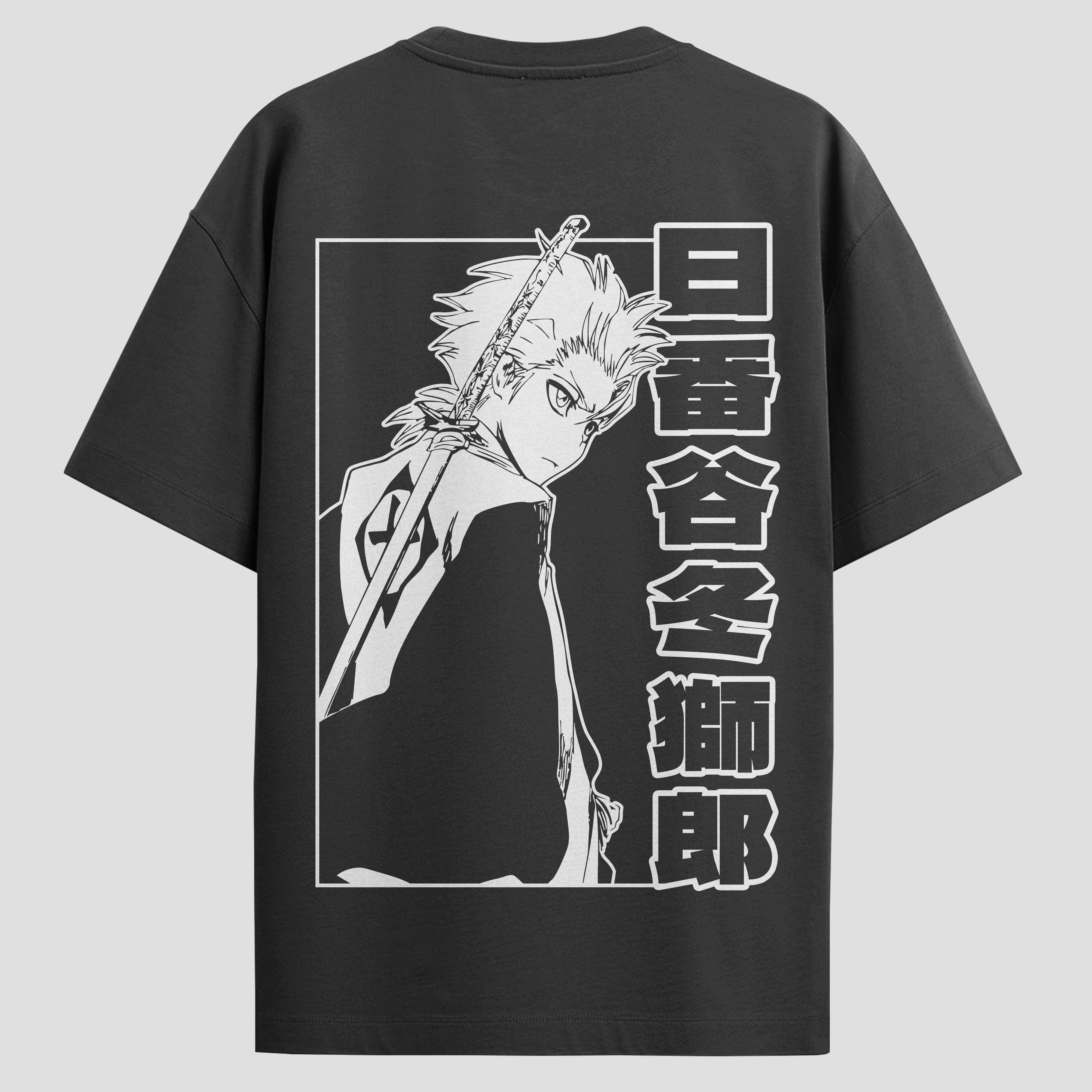 Camiseta Bleach Oversized – Toshiro Hitsugaya