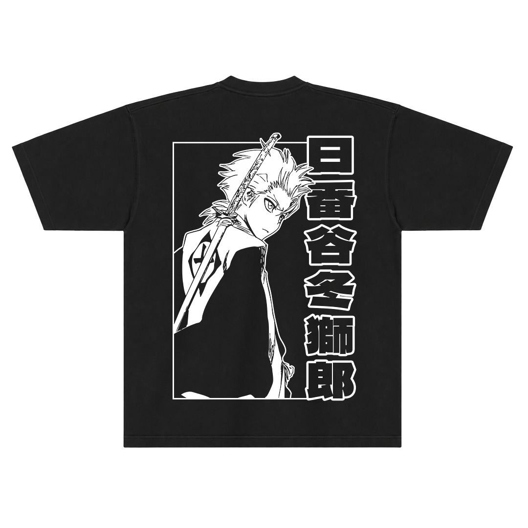 Camiseta Oversized Bleach – Toshiro Hitsugaya