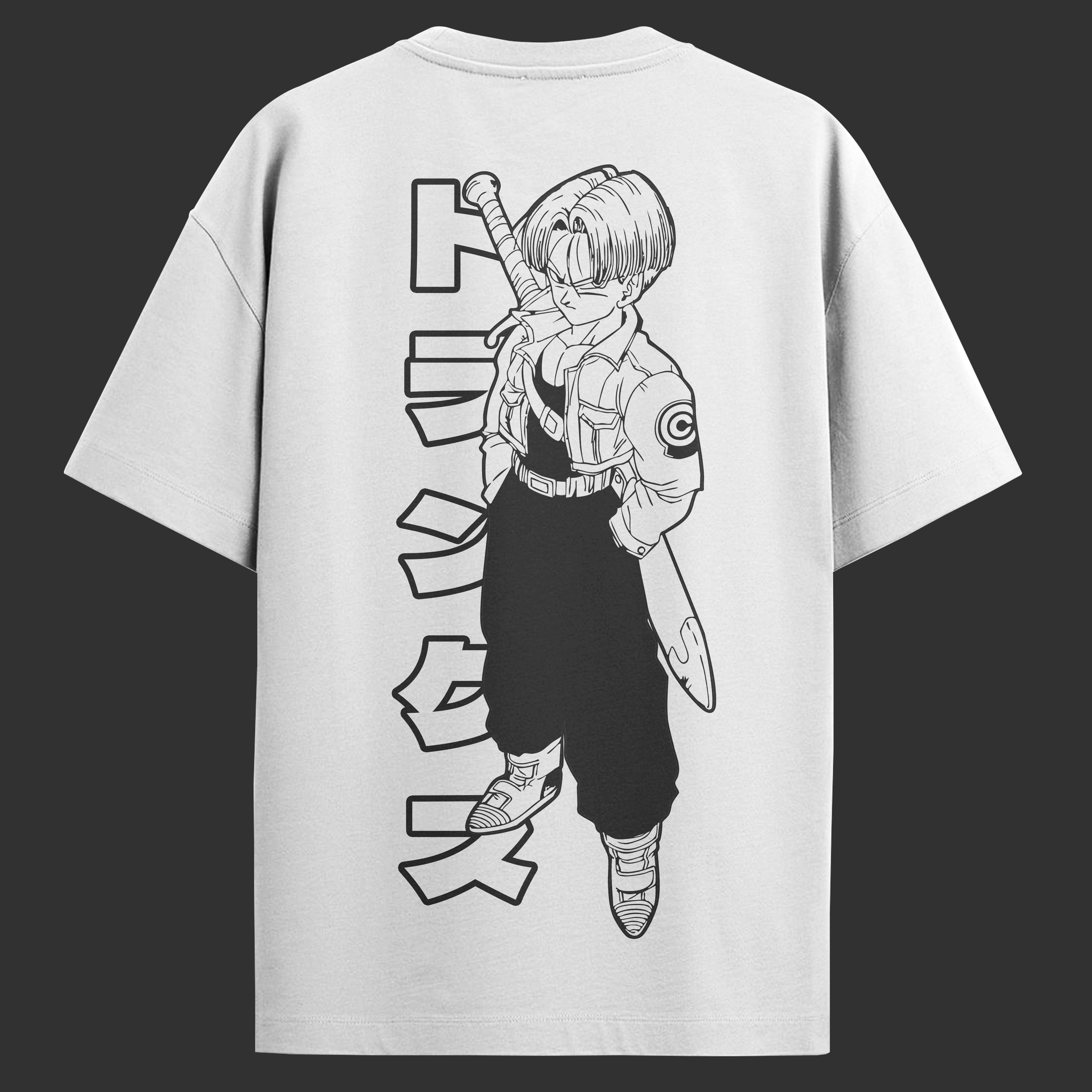 Camiseta Dragon Ball Oversized – Trunks