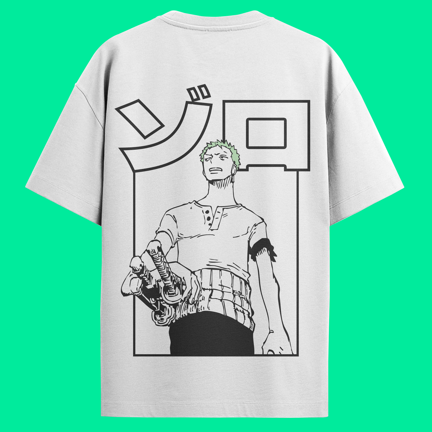 Camiseta Básica One Piece - Roronoa Zoro