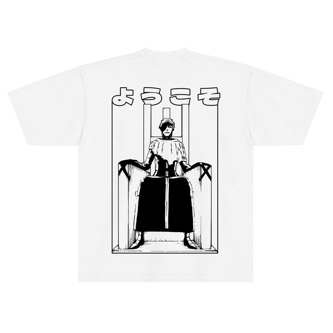 Camiseta Oversized Bleach – Sosuke Aizen