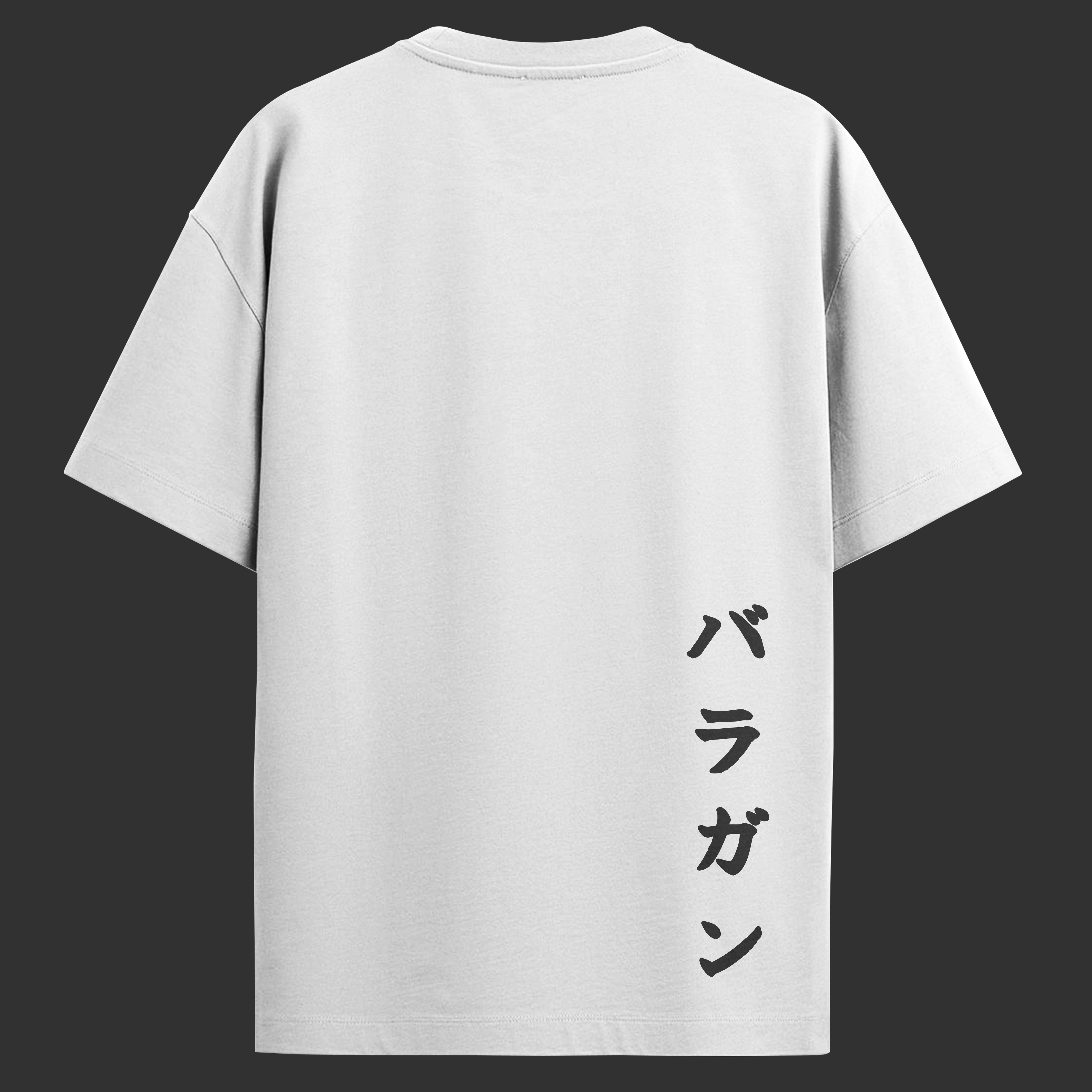 Camiseta Oversized Bleach – Barragan