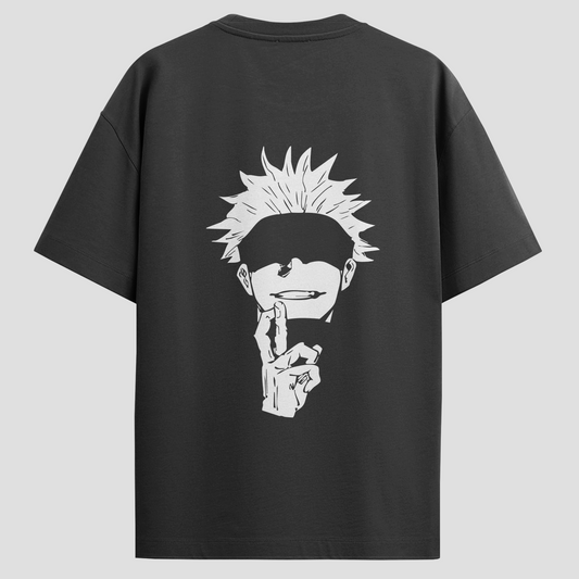 Camisa Noir Básica Jujutsu Kaisen- Satoru Gojo