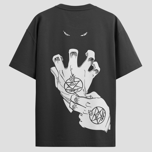 Camisa Noir Básica Fullmetal Alchemist - Roy Mustang