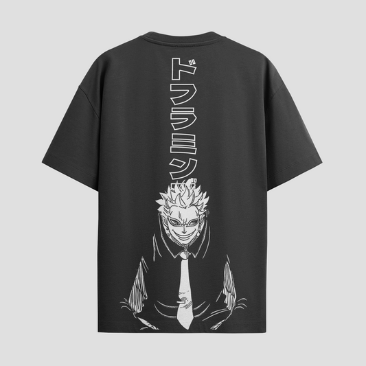 Camiseta One Piece - Donquixote Doflamingo - Preta
