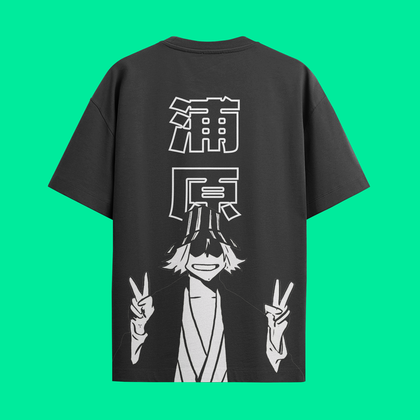 Camiseta Básica Bleach - Kisuke Urahara - Preta