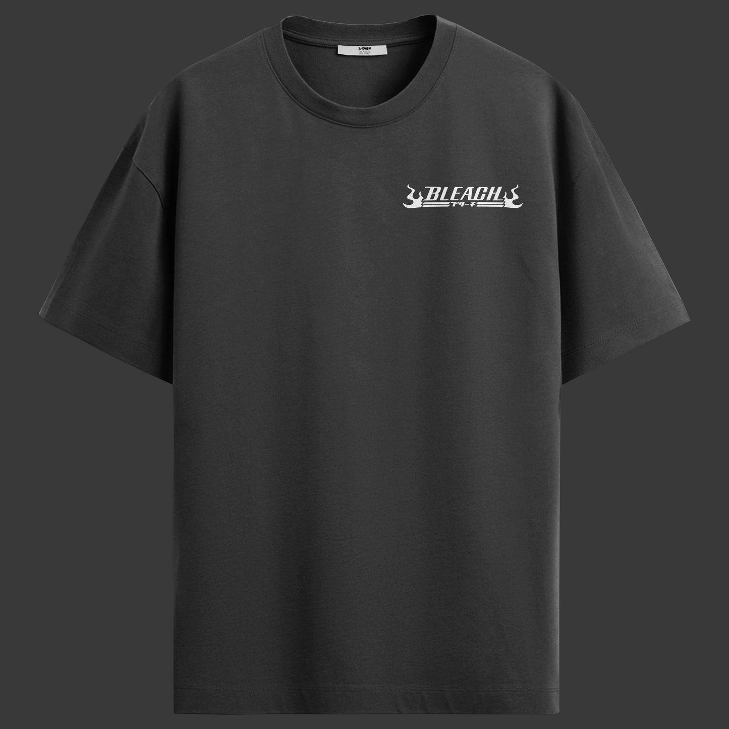 Camiseta Oversized Bleach - Sozuke Aizen - Preta