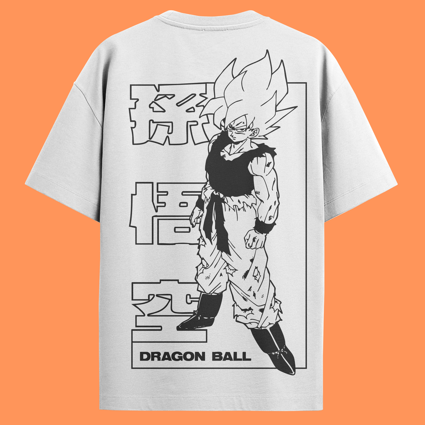 Camiseta Básica Dragon Ball Z - Goku Super Sayajin