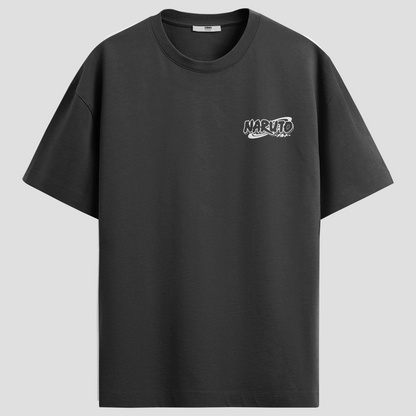 Camiseta Oversized Naruto - Pain - Preta