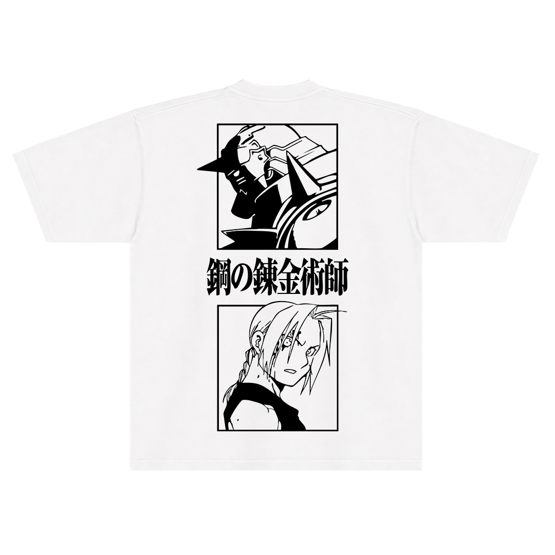 Camiseta Oversized Fullmetal Alchemist – Edward E Alphonse Elric