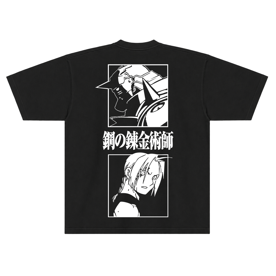 Camiseta Oversized Fullmetal Alchemist – Edward E Alphonse Elric