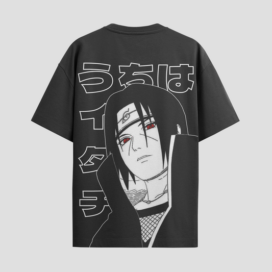 Camiseta Naruto - Itachi Uchiha - Preta