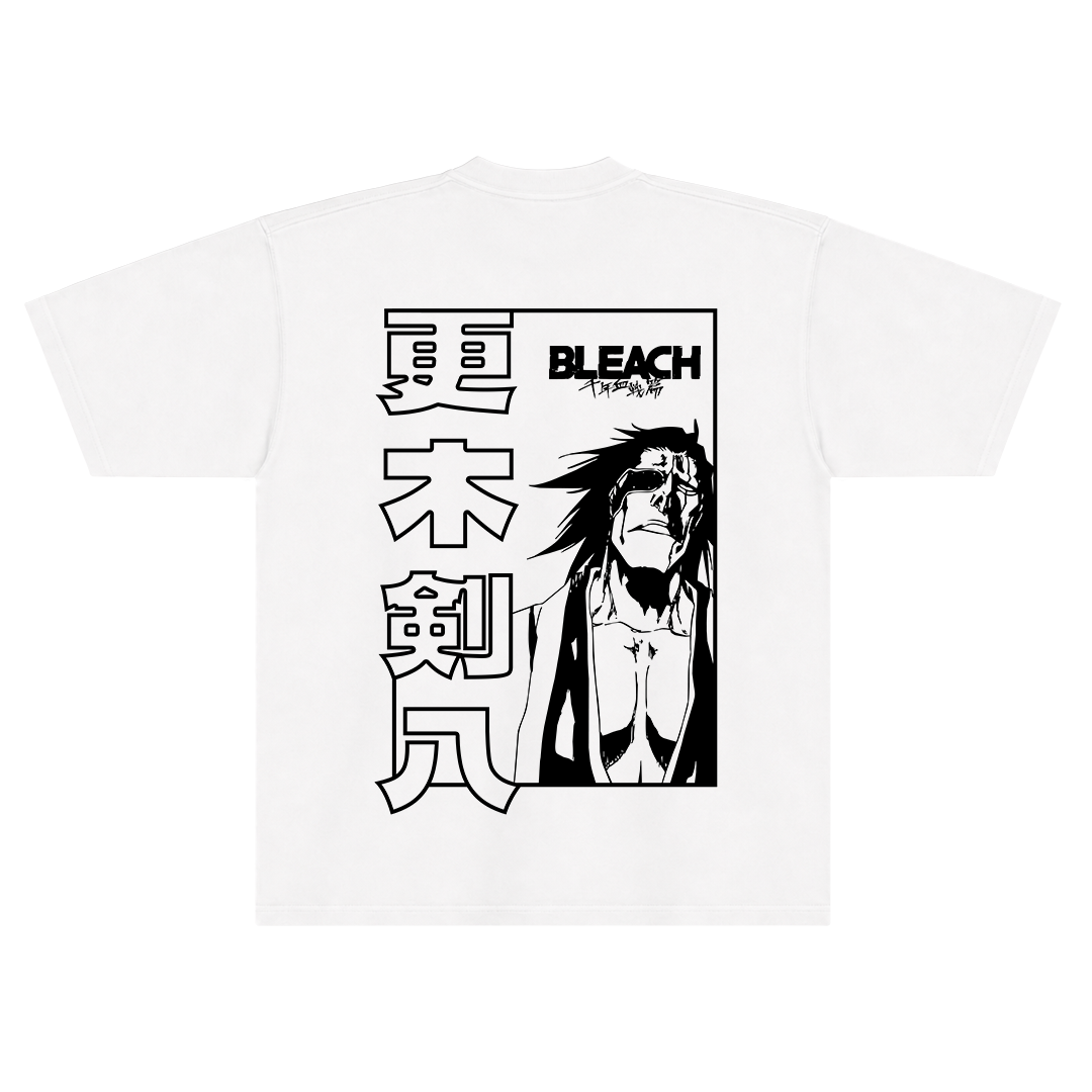 Camiseta Oversized Bleach – Kenpachi Zaraki