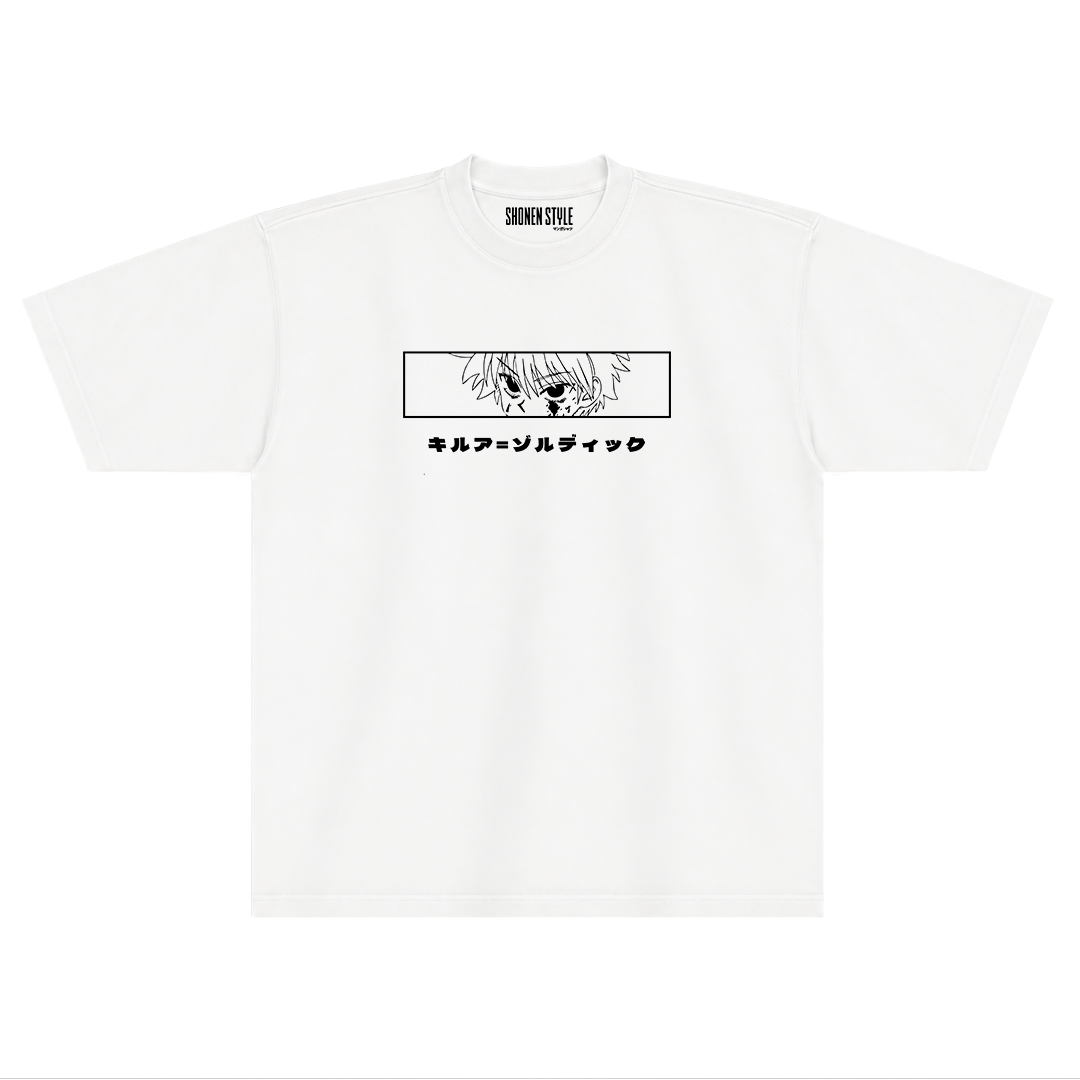 Camiseta Oversized Hunter x Hunter – Killua Zoldyck