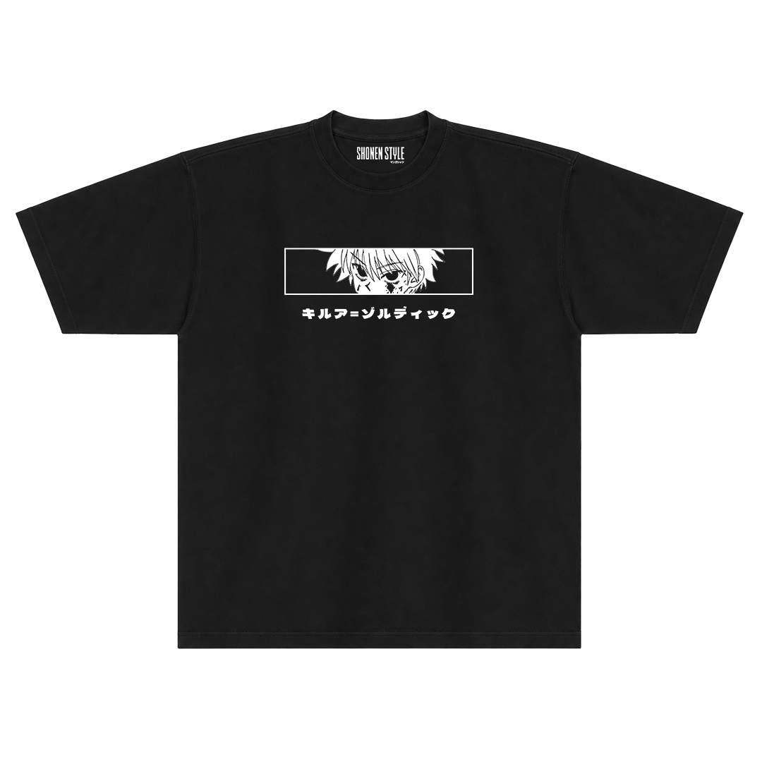 Camiseta Oversized Hunter x Hunter – Killua Zoldyck