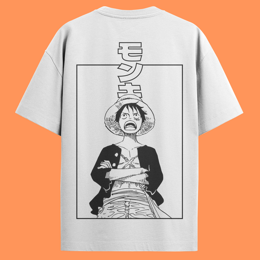 Camiseta Básica One Piece - Monkey D. Luffy