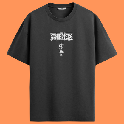 Camiseta Básica One Piece - Monkey D. Luffy