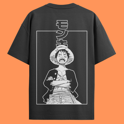 Camiseta Básica One Piece - Monkey D. Luffy